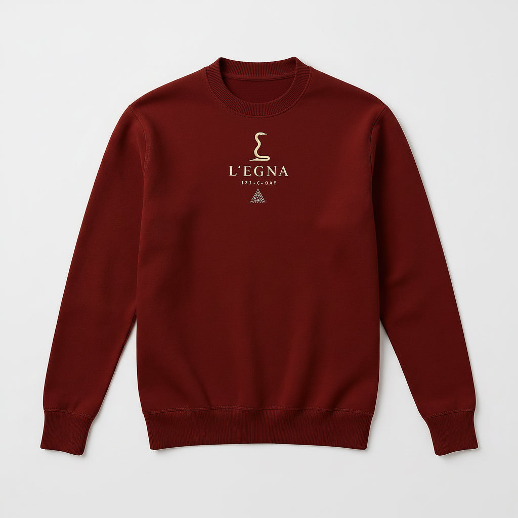 L'EGNA RISING 'DEVOTION' Cardigan (BURGUNDY)