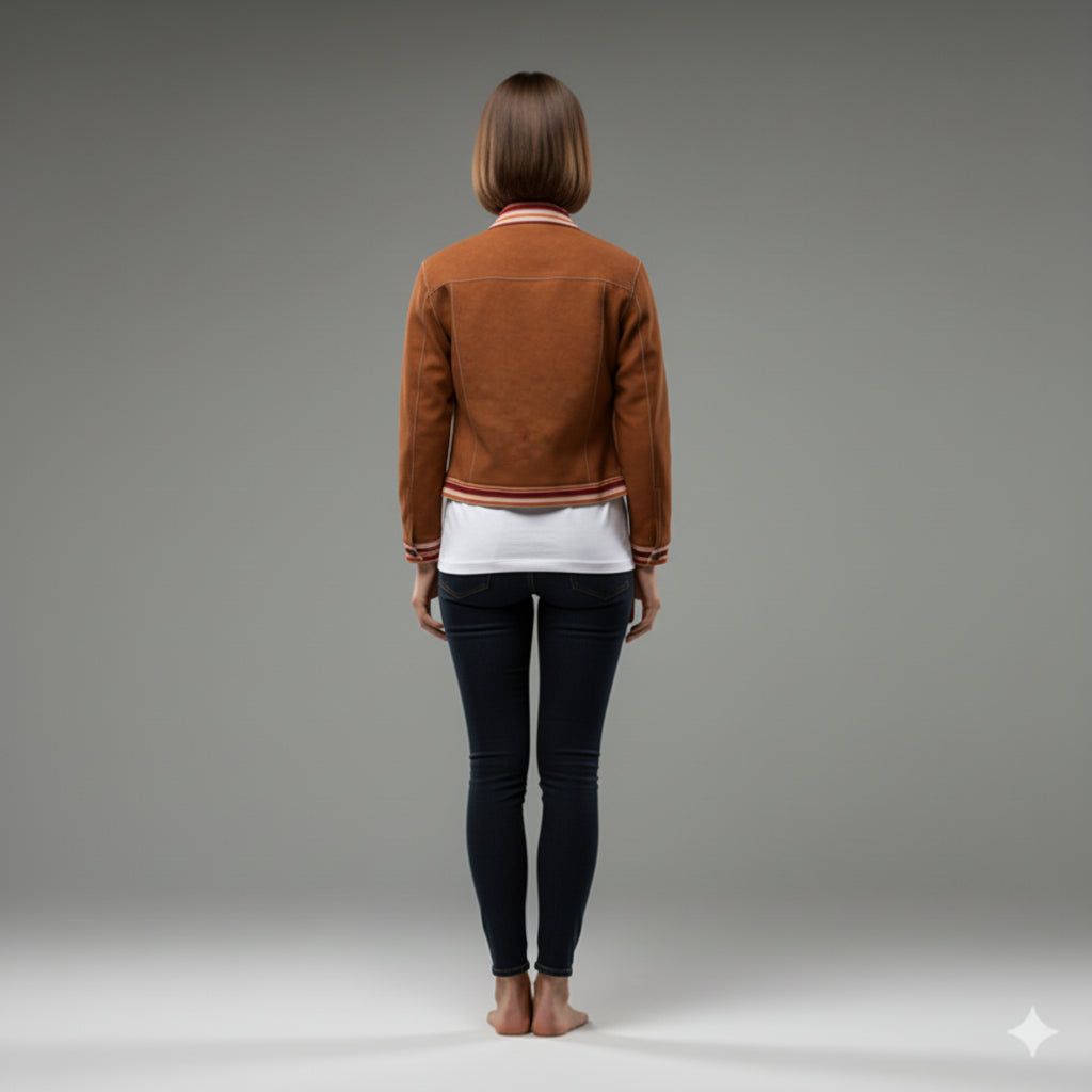 Jean Jacket in Heavy Stretch Cotton Twill