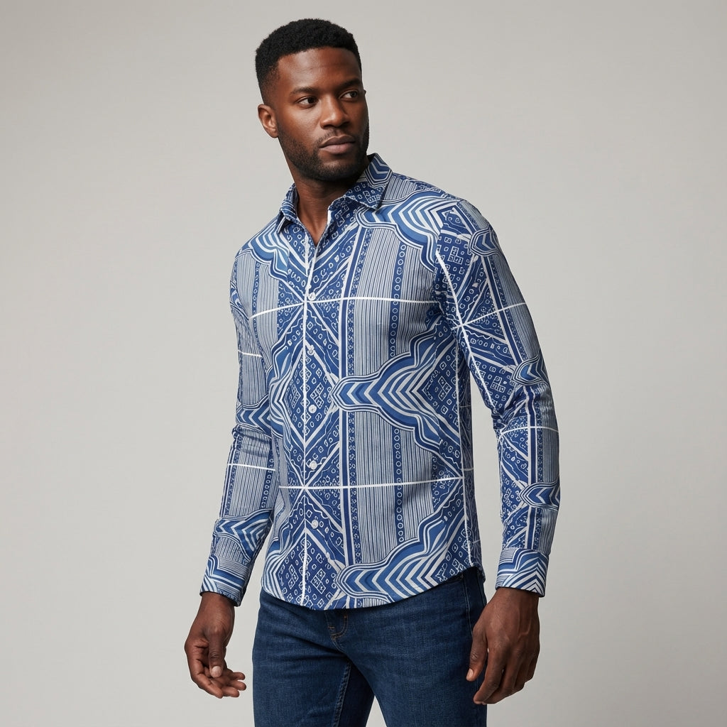 Prism Long Sleeve Rugby Shirt