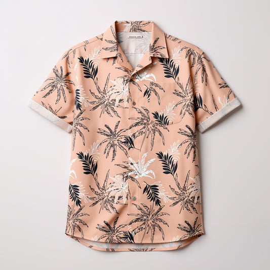 Camp Collar/Bowling Shirt in Organic Cotton Twill
