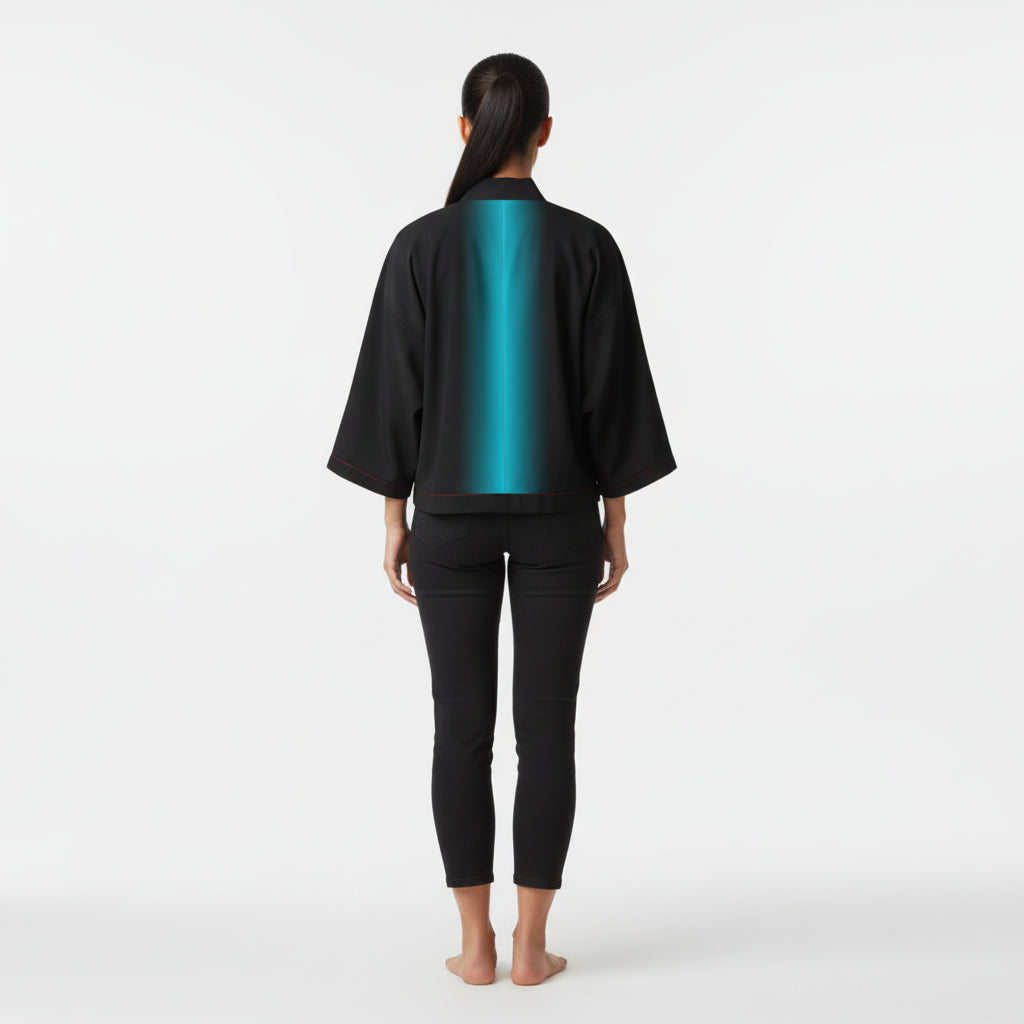 The R Shirt - Cyan
