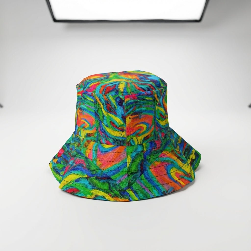 Floppy Bucket Hat Green Jungle
