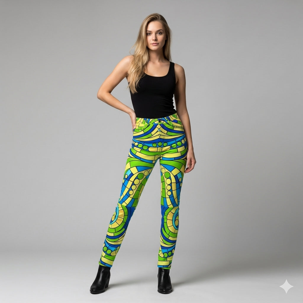 Skinny Jeans Mosaic 4