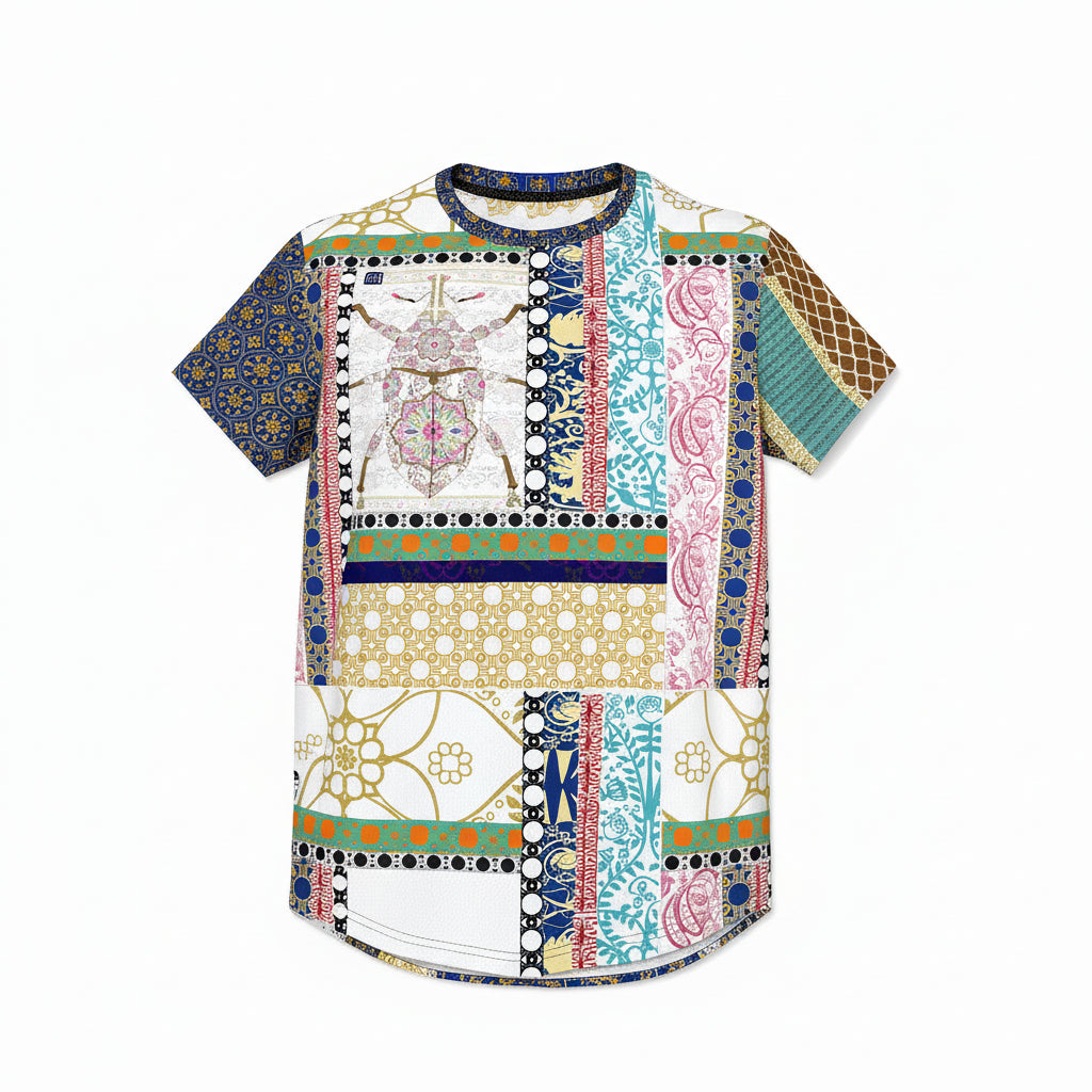 Shoosty 2025 Patterned Framed T-Shirt