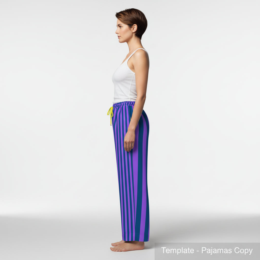 Draw String Pajama Pant in Ecovero Viscose Crepe