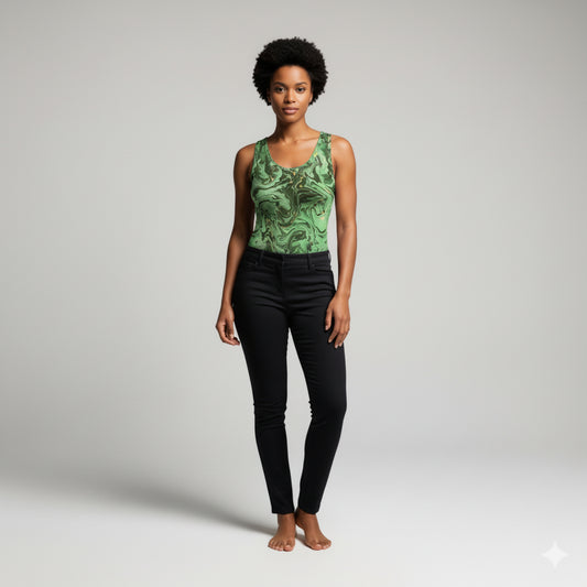 Wealth Racerback Tank Top