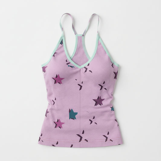 Knit Haltertop in Cotton-Spandex Lightweight Jersey