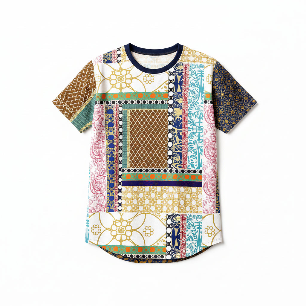 Shoosty 2025 Patterned Framed T-Shirt
