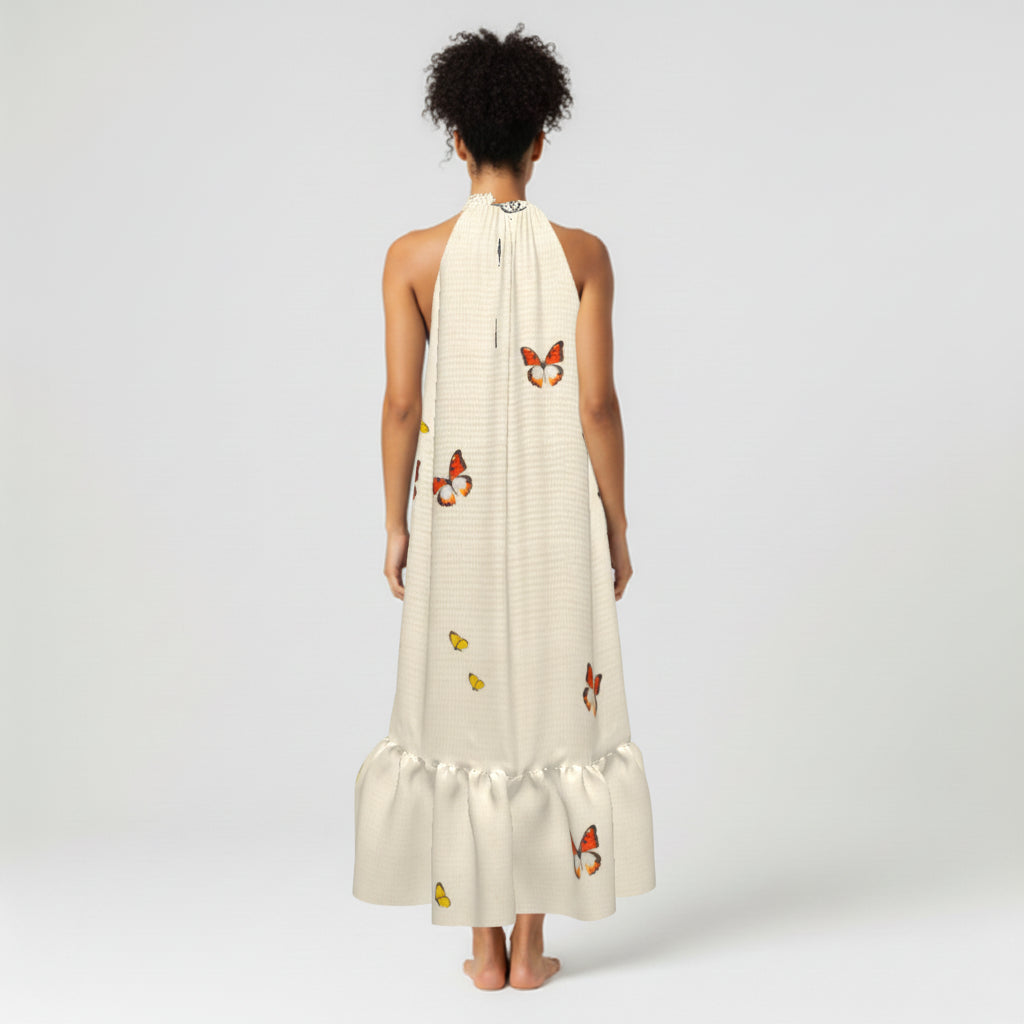 Mariposita Halter Maxi Dress