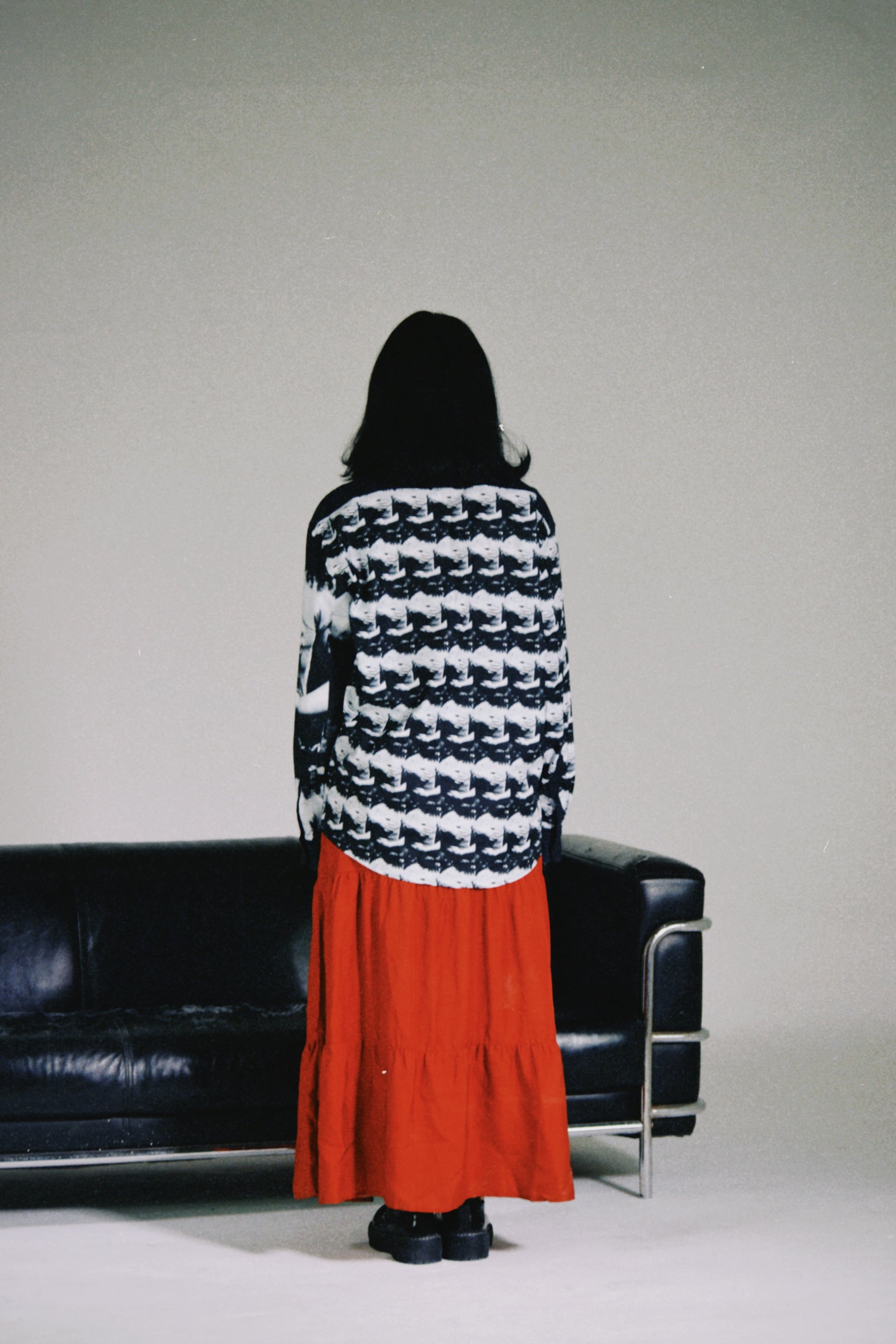 abrazos infinitos button up oversized shirt