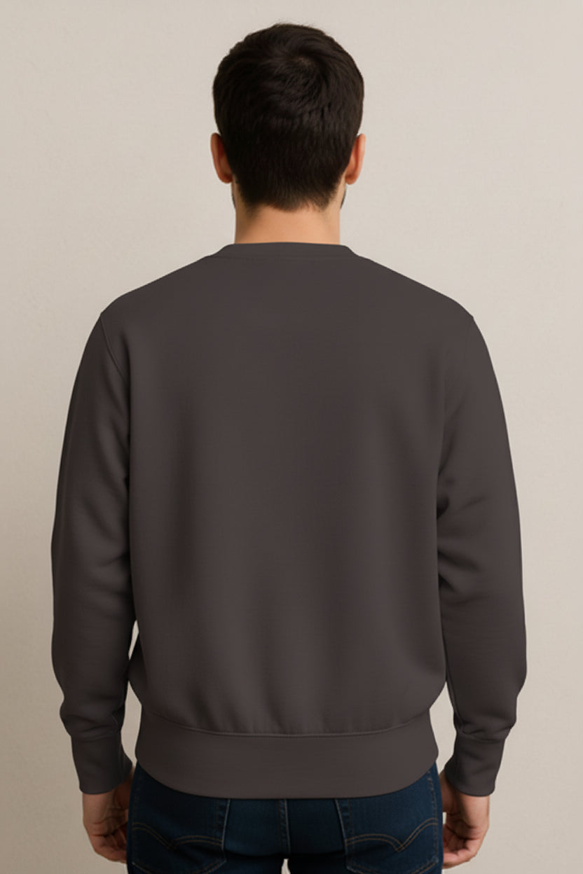Zaza Crew Neck Sweatshirt in Fleece Back Stretch Organic Terry