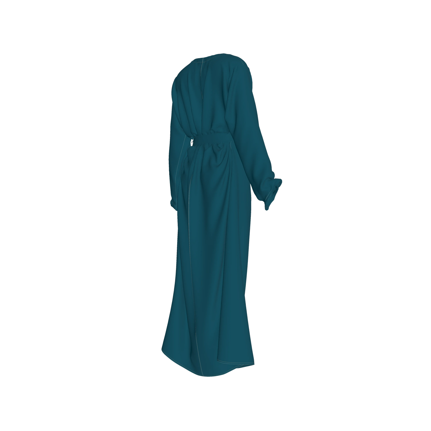 L'EGNA RISING Abaya Dress (TEAL)