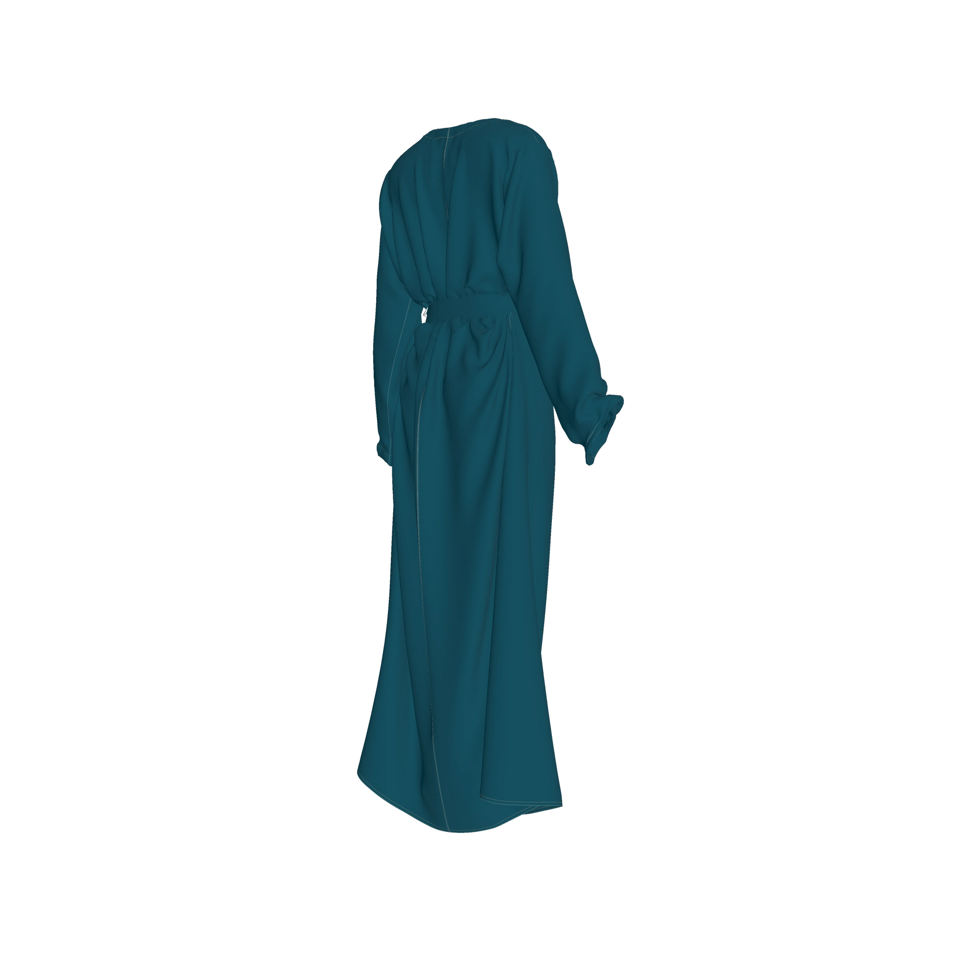 L'EGNA RISING Abaya Dress (TEAL)