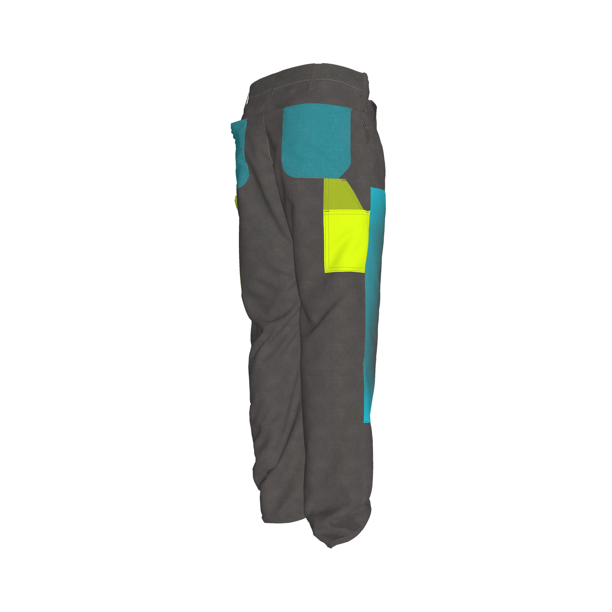 White Fire Pants
