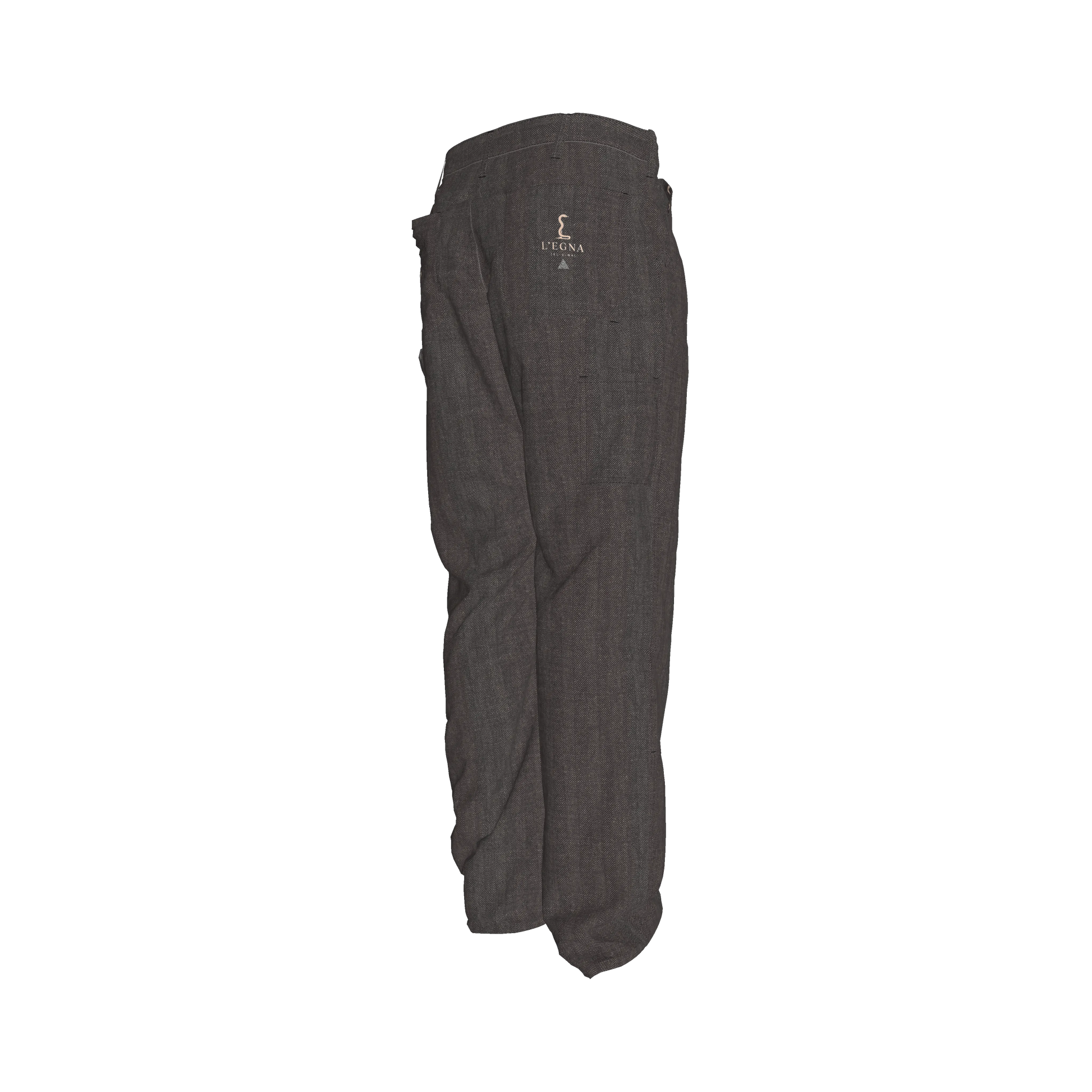 L'EGNA RISING BOXY (DARK GRAY) CARPENTER DENIM