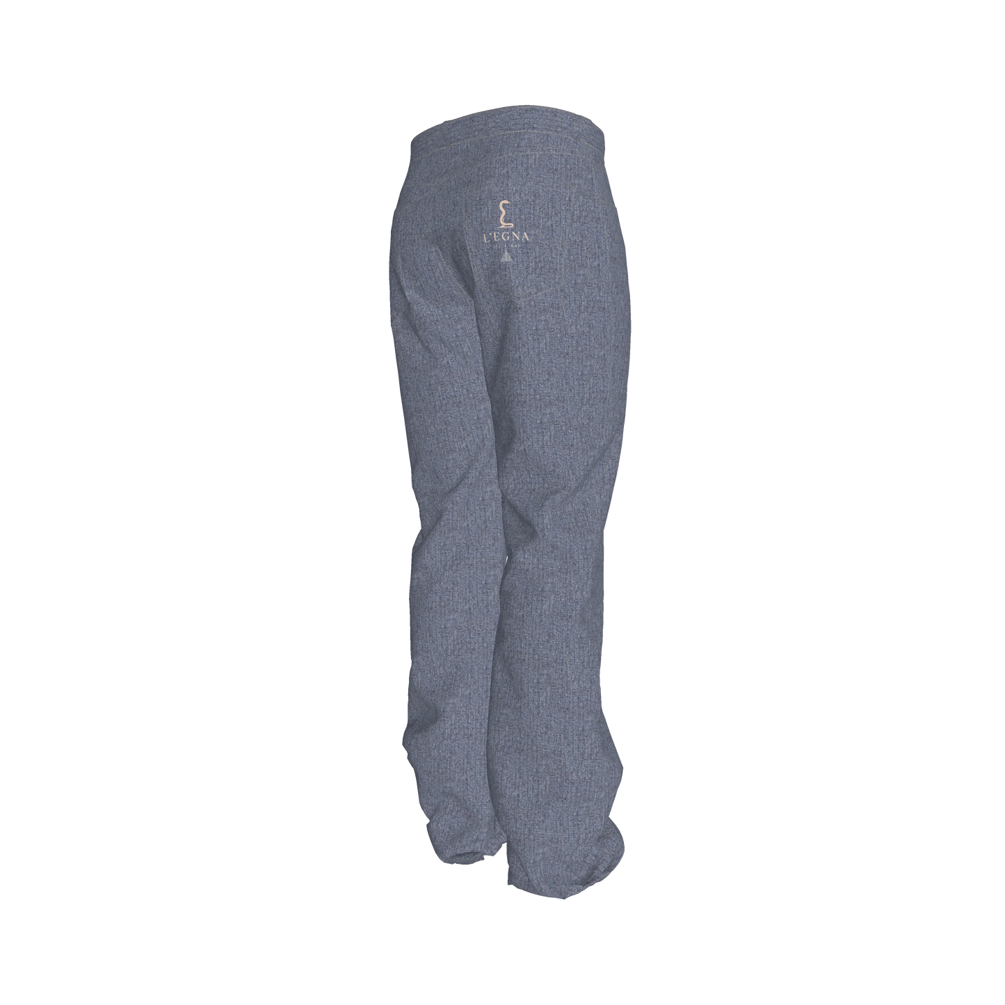 L'EGNA RISING (DK BLUE ACID) FLARE JEANS