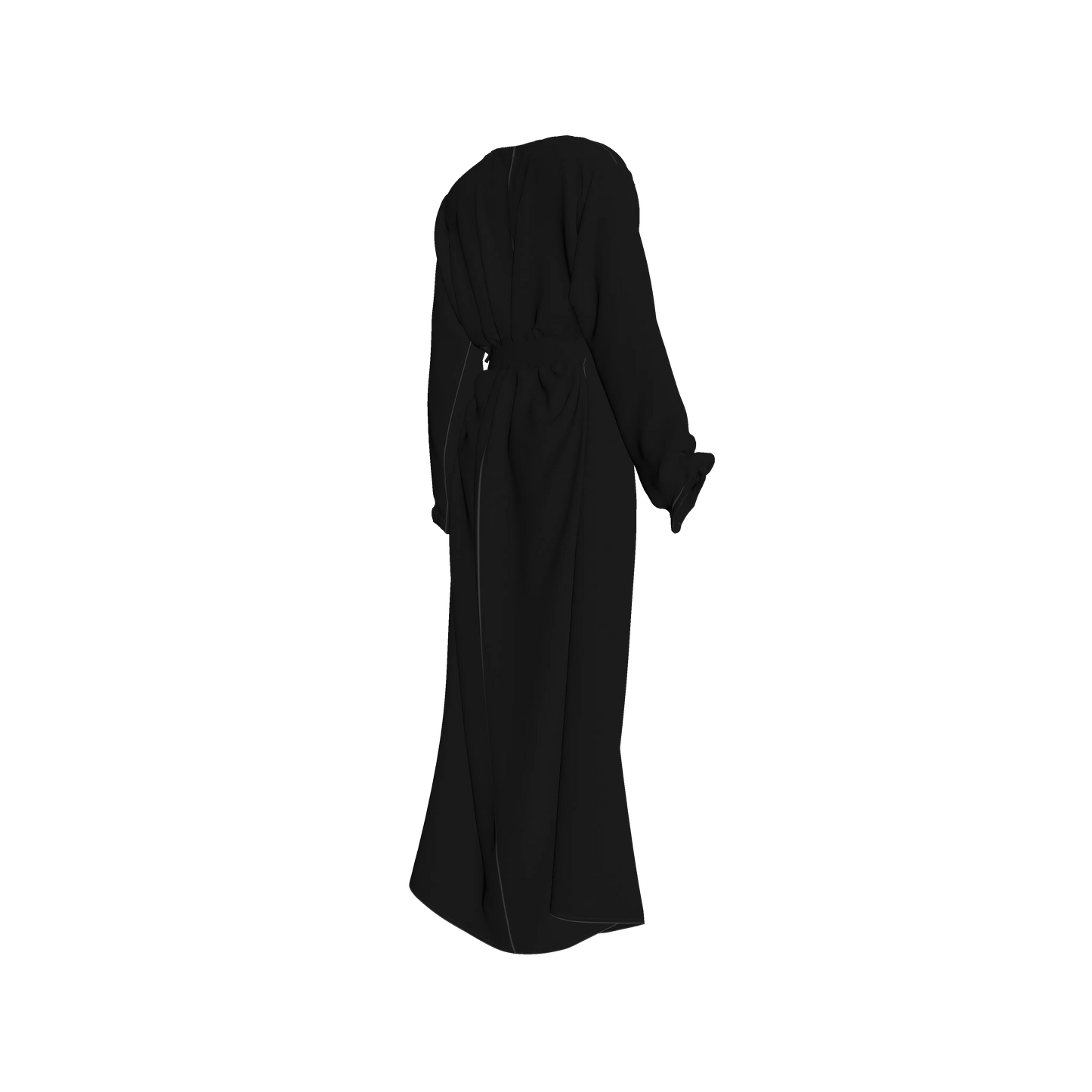 L'EGNA RISING Abaya Dress (BLACK)