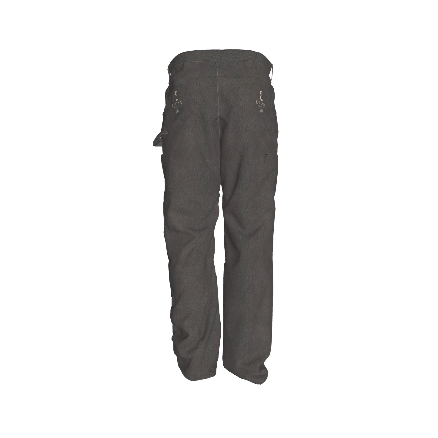 L'EGNA RISING BOXY (GRAY BROWN) Carpenter DENIM