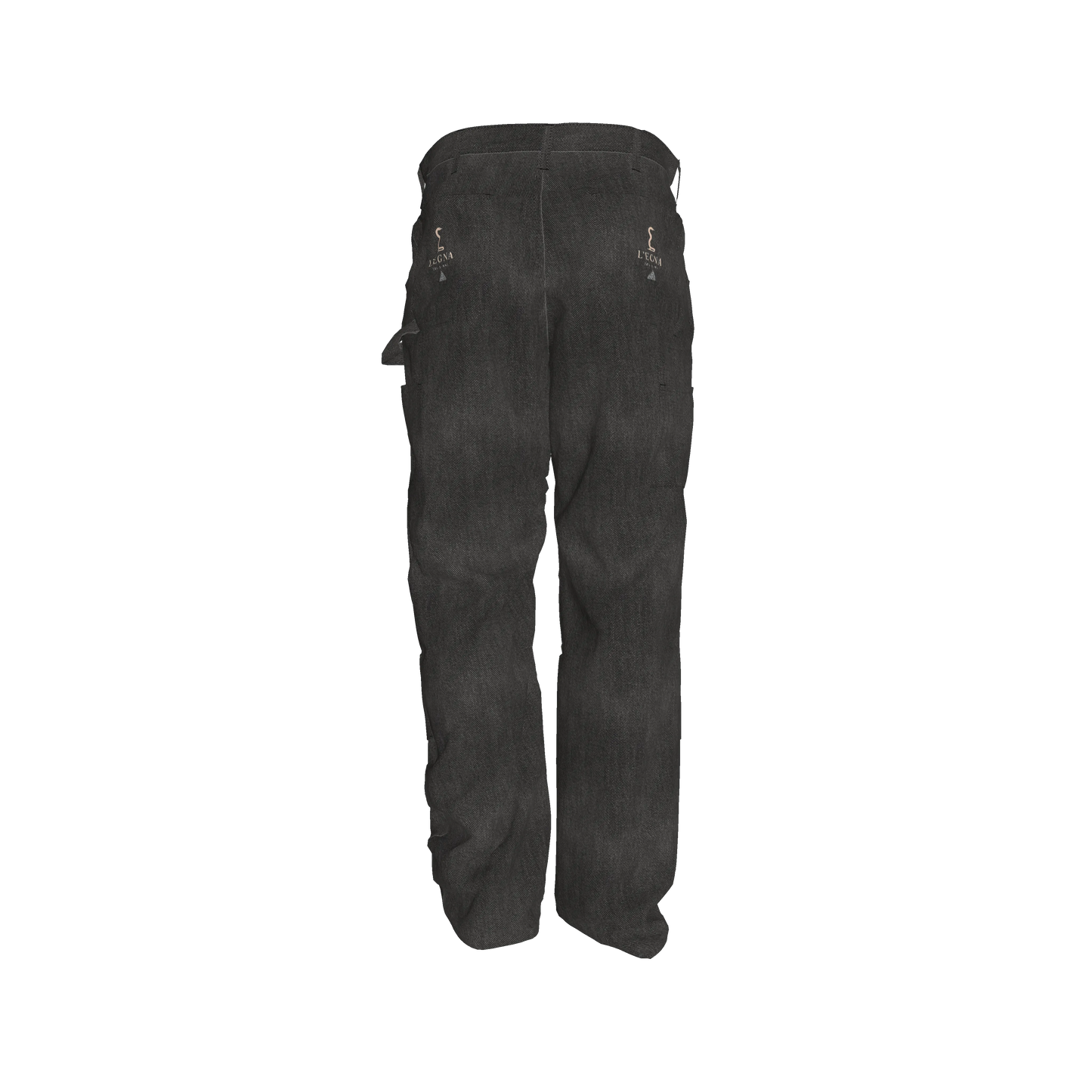 L'EGNA RISING BOXY (CLASSIC BLACK) CARPENTER DENIM