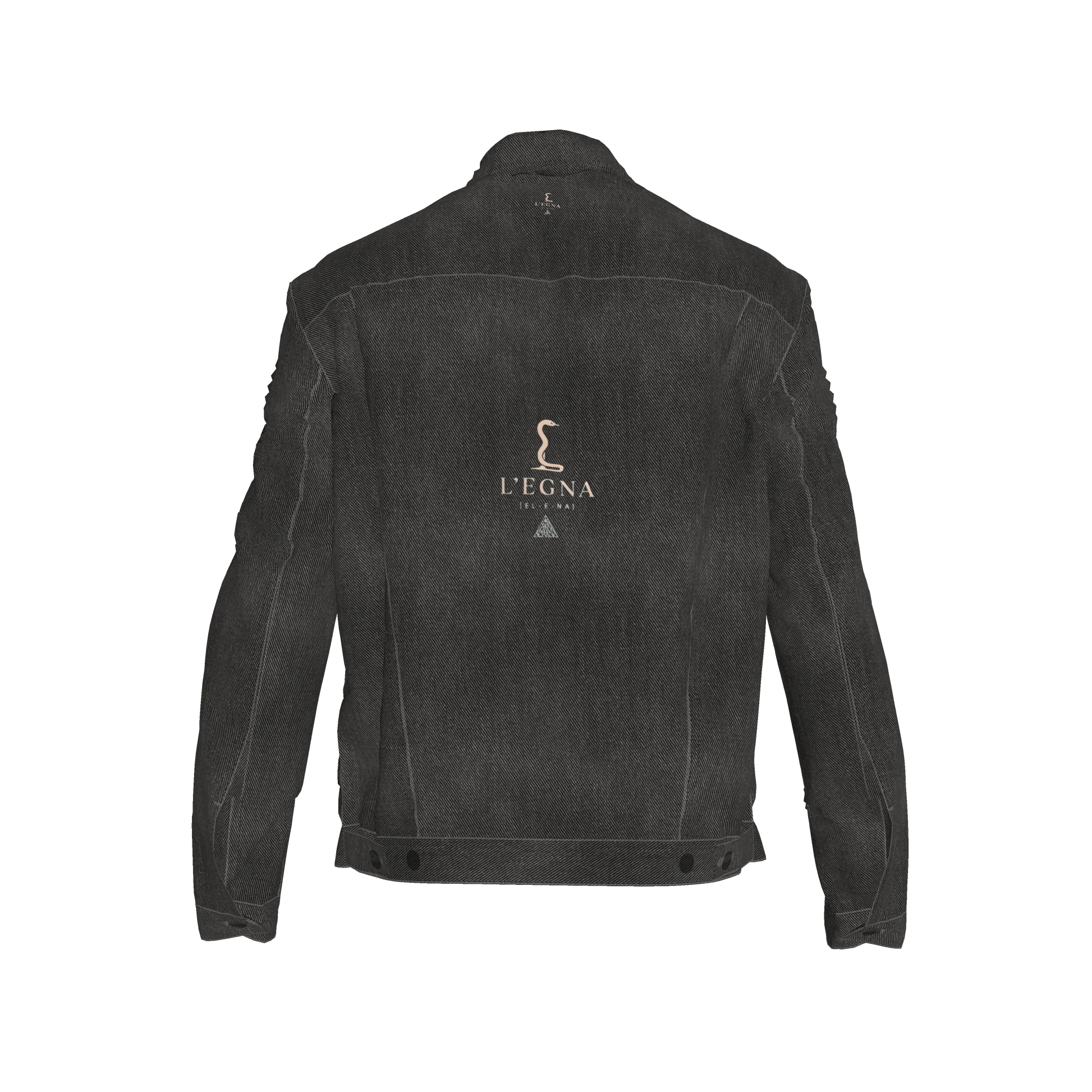 L'EGNA RISING 'CLASSIC BLACK' Jean Jacket