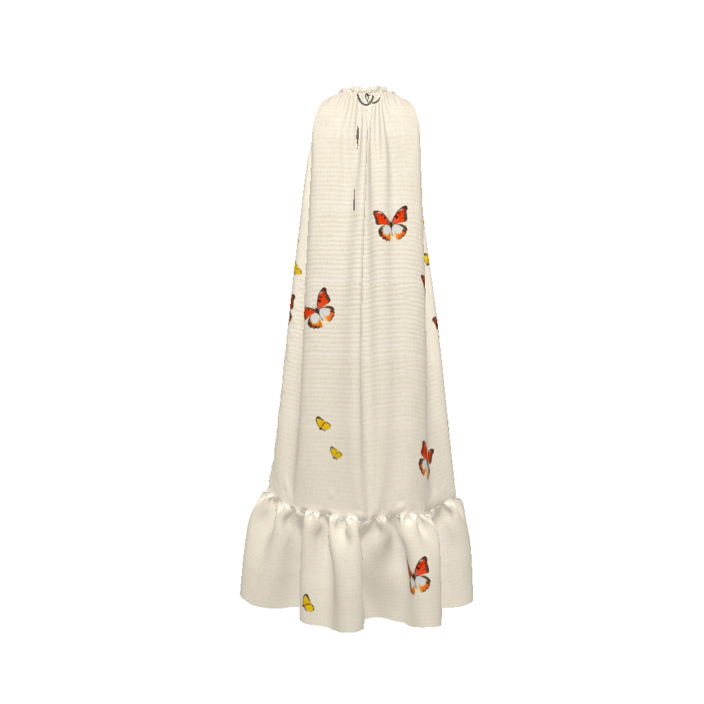 Mariposita Halter Maxi Dress