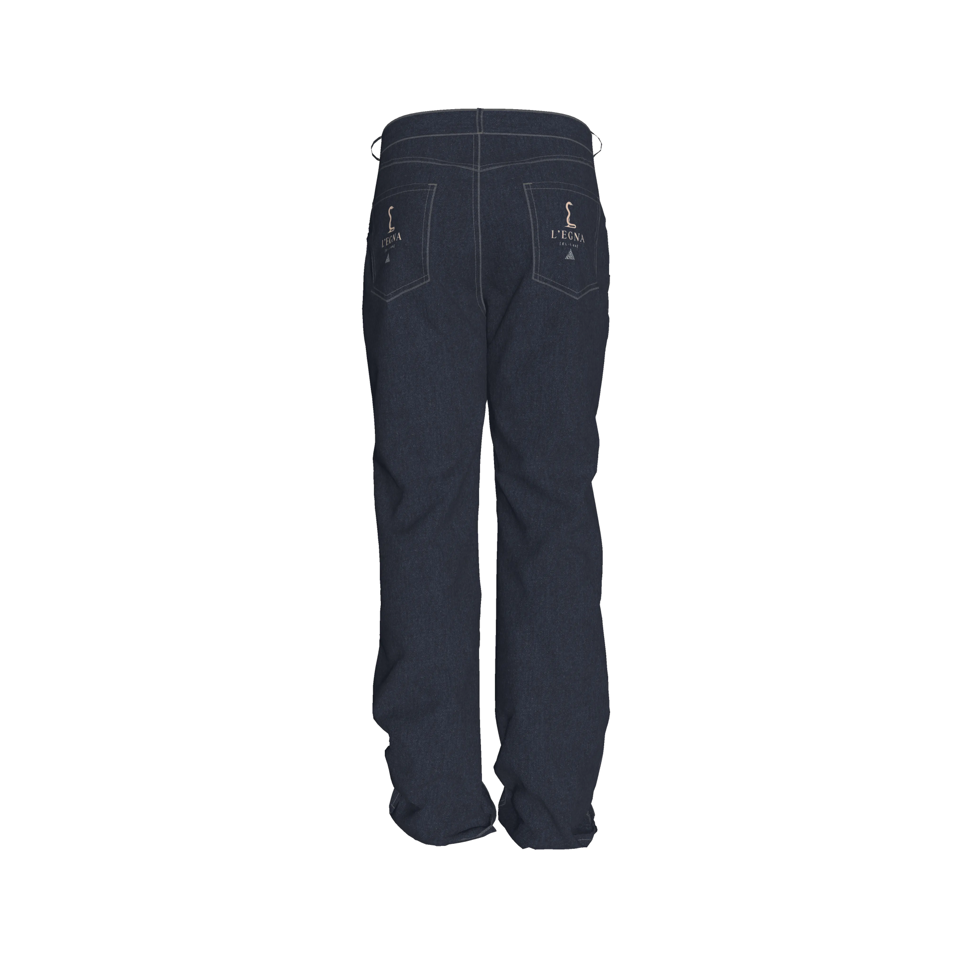 L'EGNA RISING (CLASSIC BLUE DENIM) FLARE JEANS