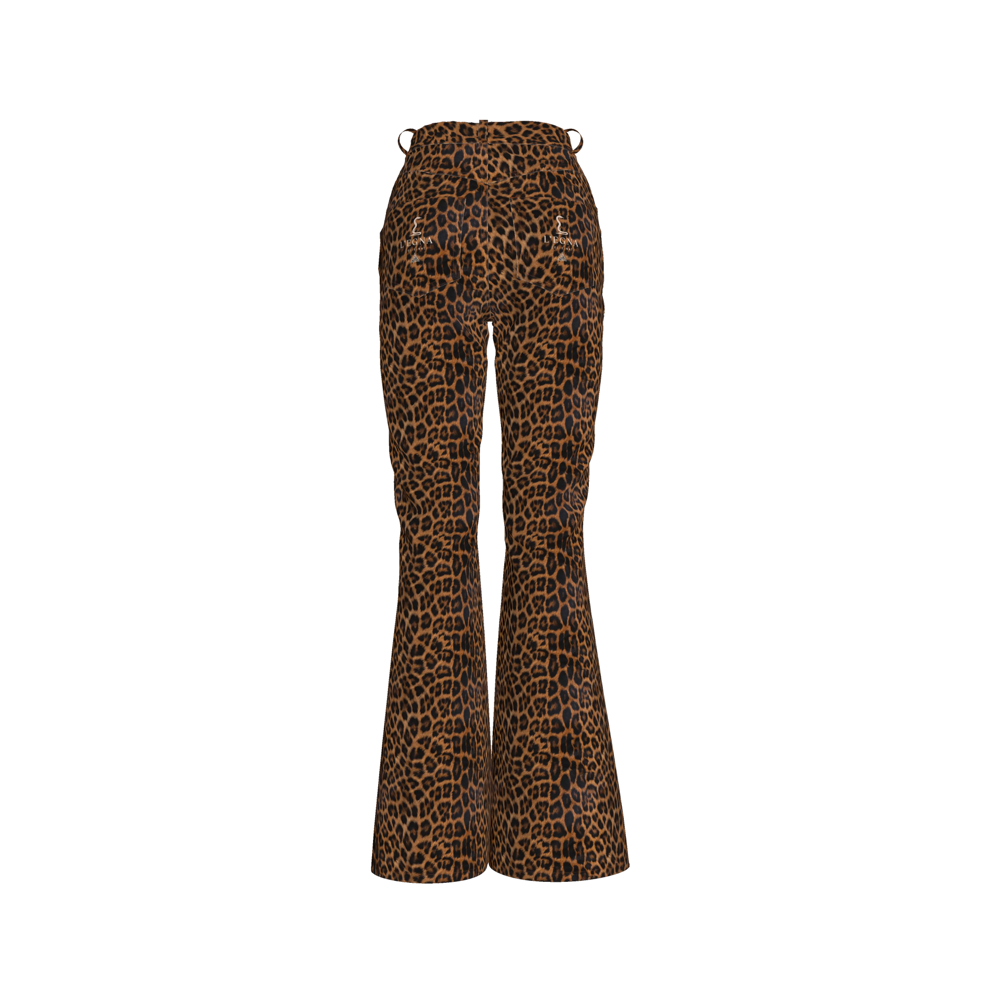 L'EGNA RISING (LEOPARD) BELL-FLARE