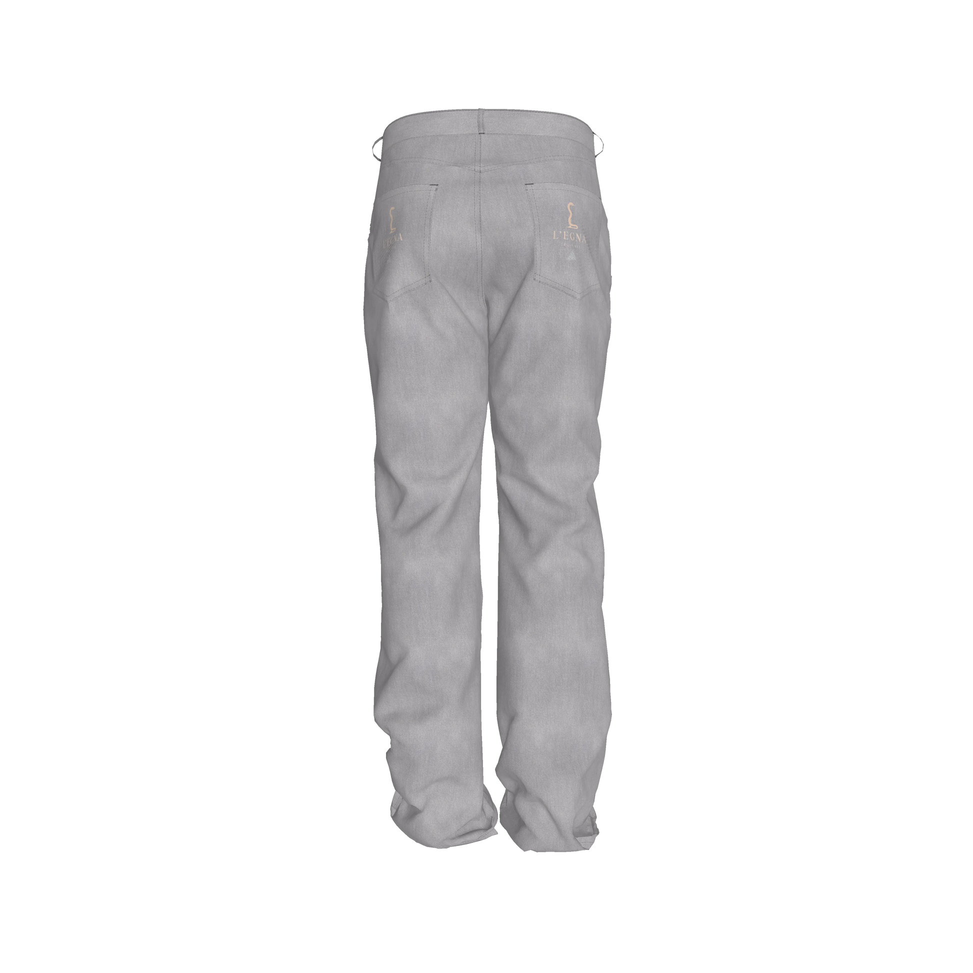 L'EGNA RISING (GRAY) FLARE JEANS