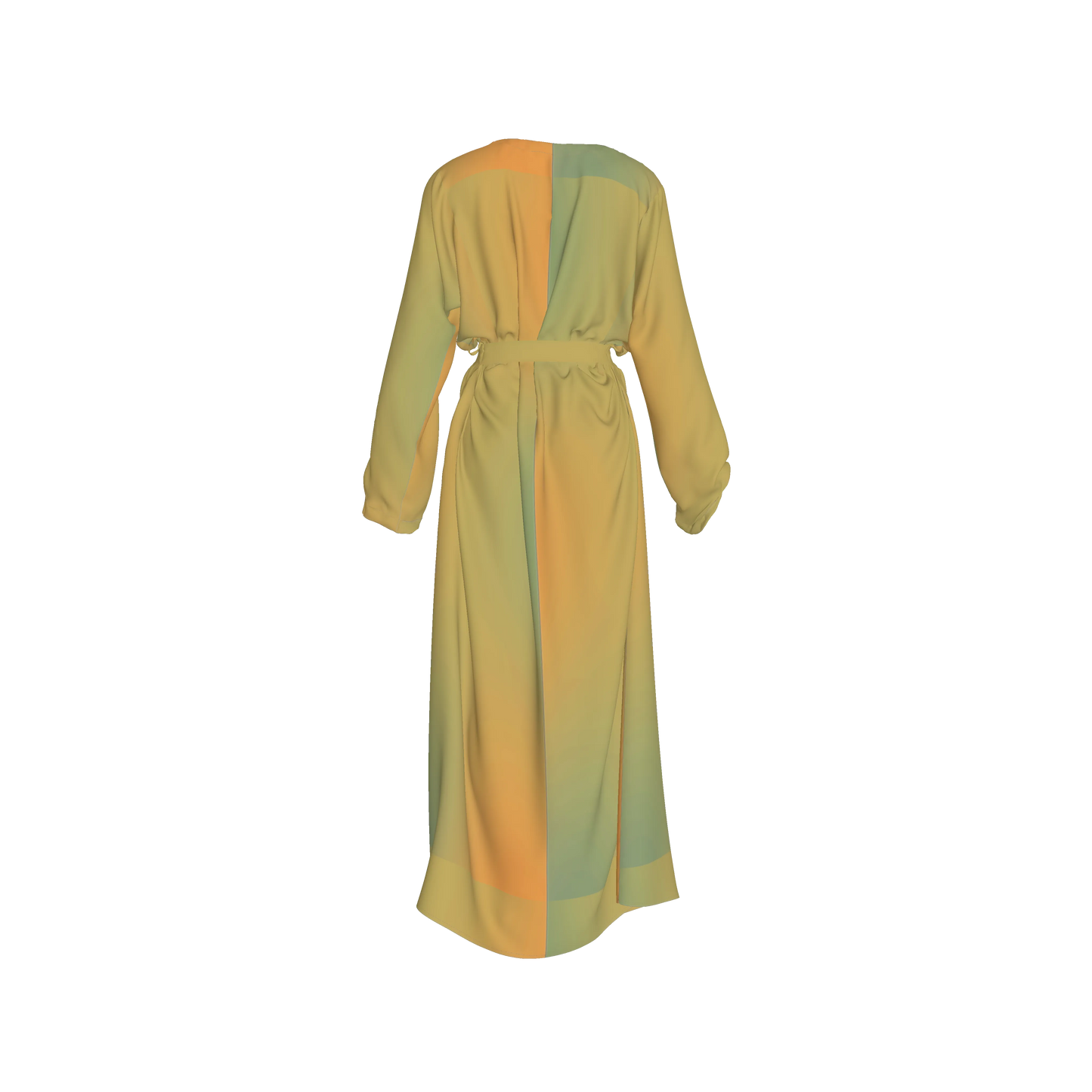 L'EGNA RISING Abaya Dress (ASYMMETRIC LIGHT AUTUMN BLEND)