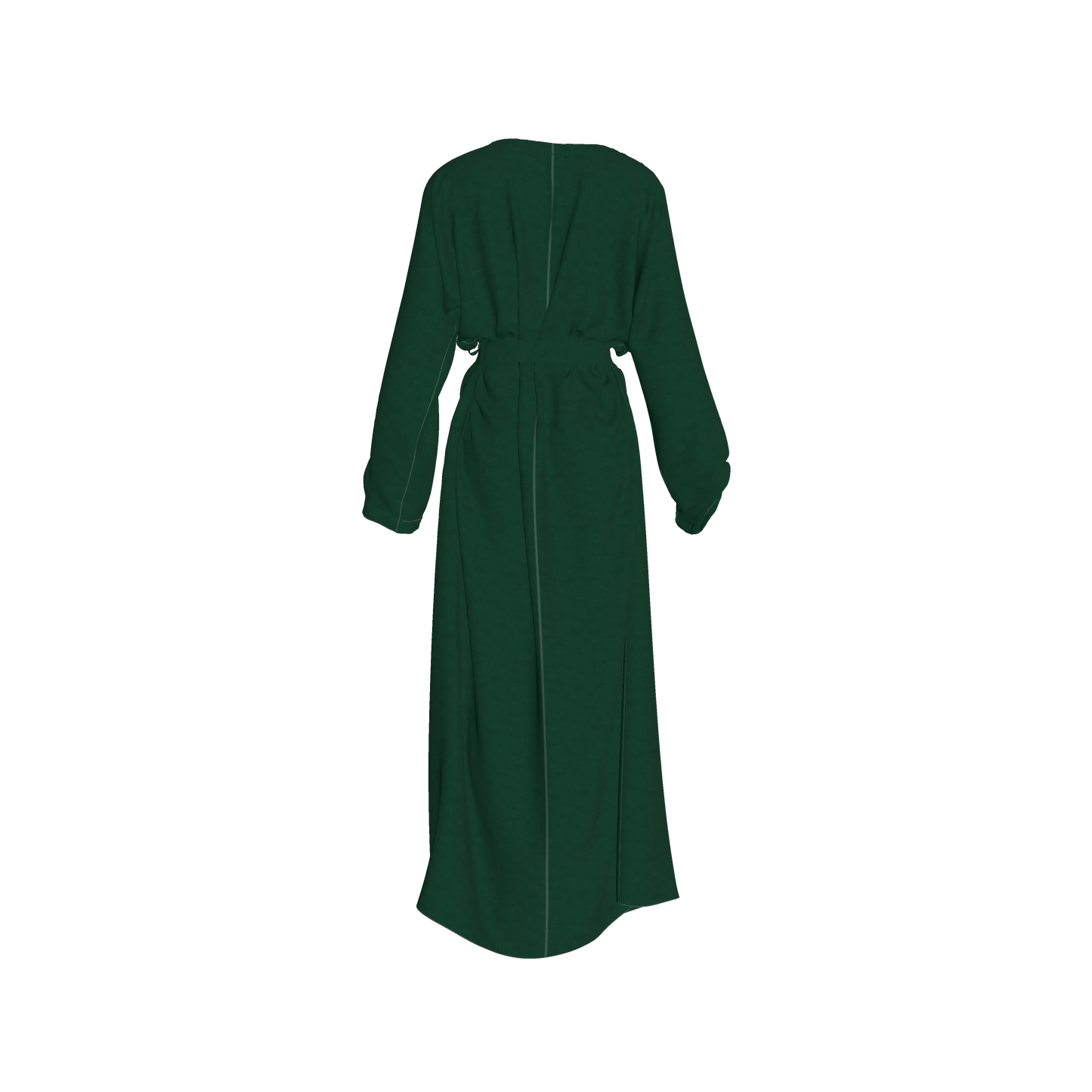 L'EGNA RISING Abaya Dress (Dark Green)