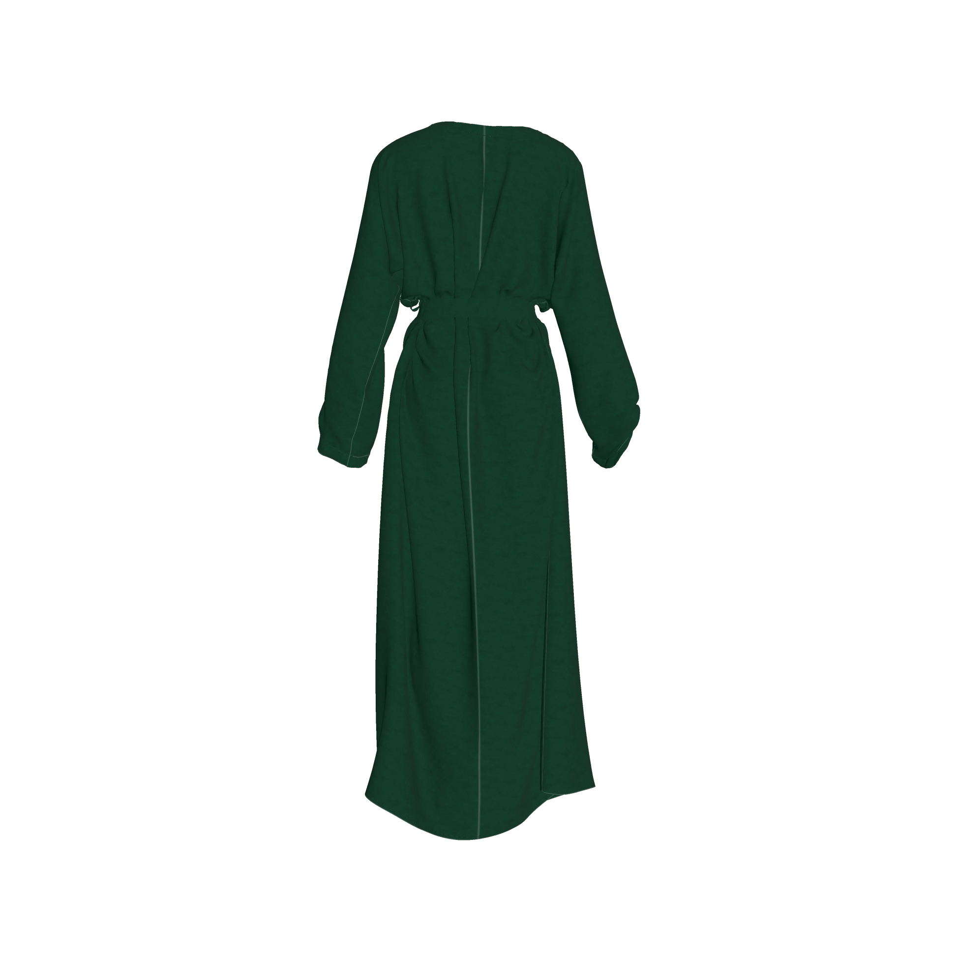 L'EGNA RISING Abaya Dress (Dark Green)