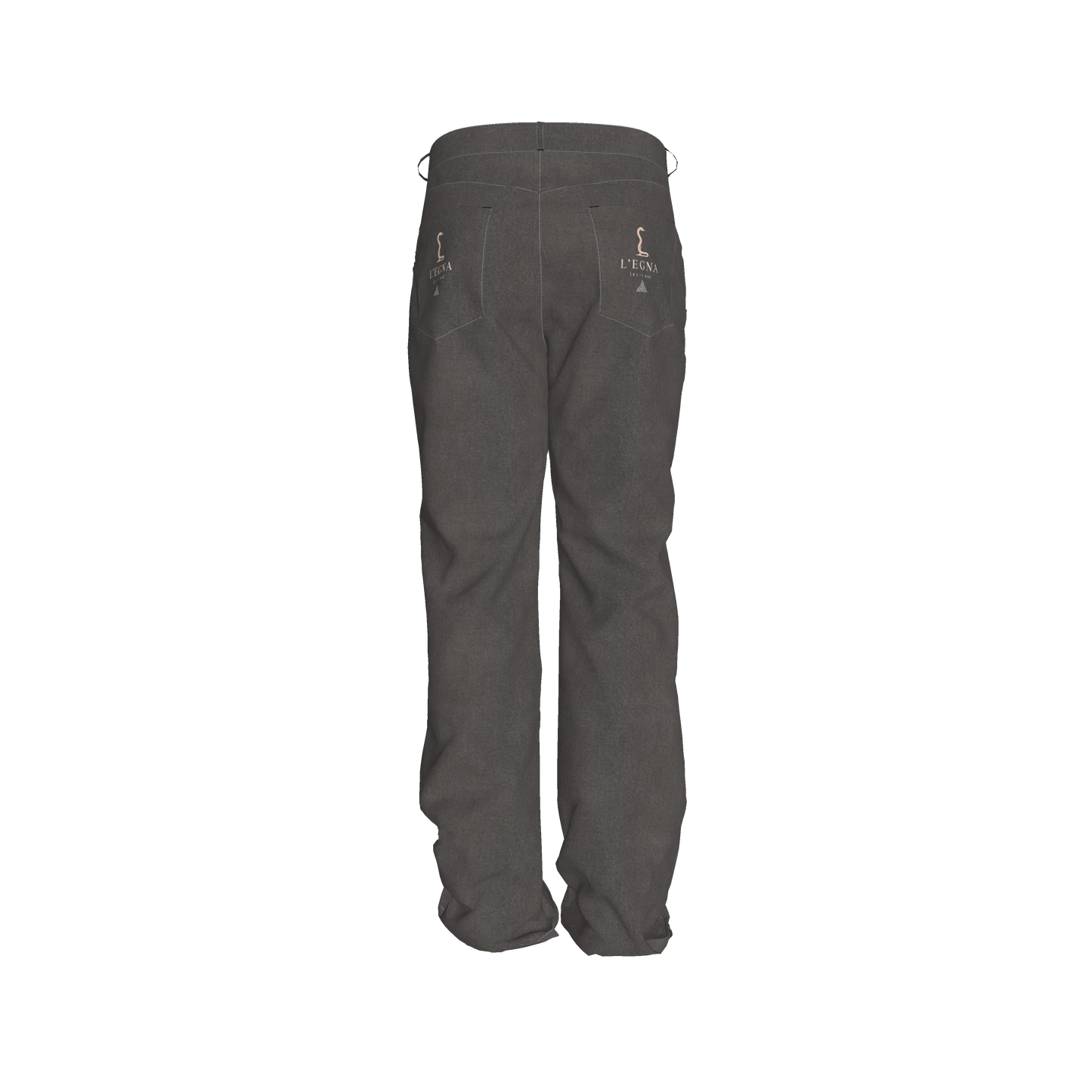 L'EGNA RISING (GRAY BROWN) FLARE JEANS