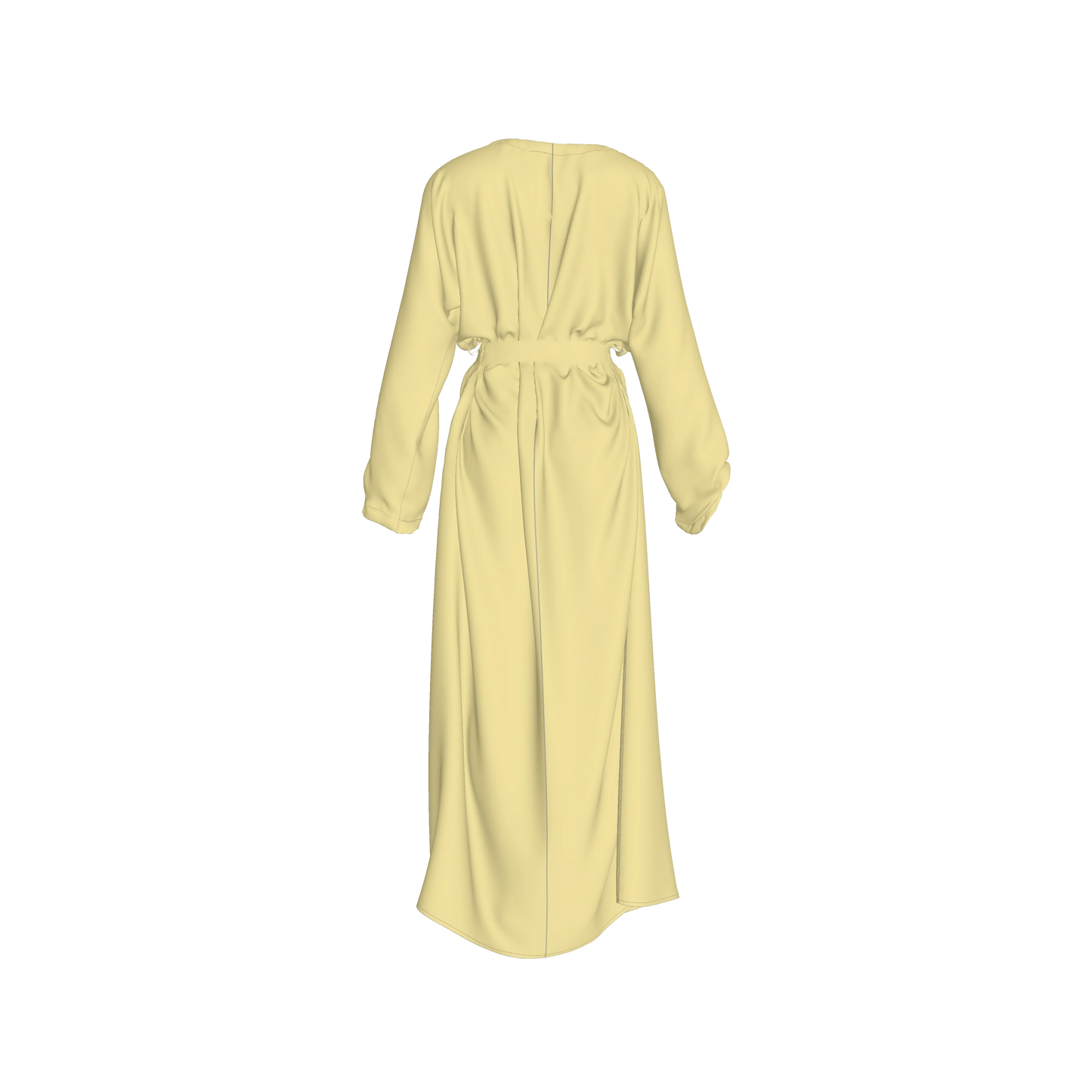L'EGNA RISING Abaya Dress (CREAM)