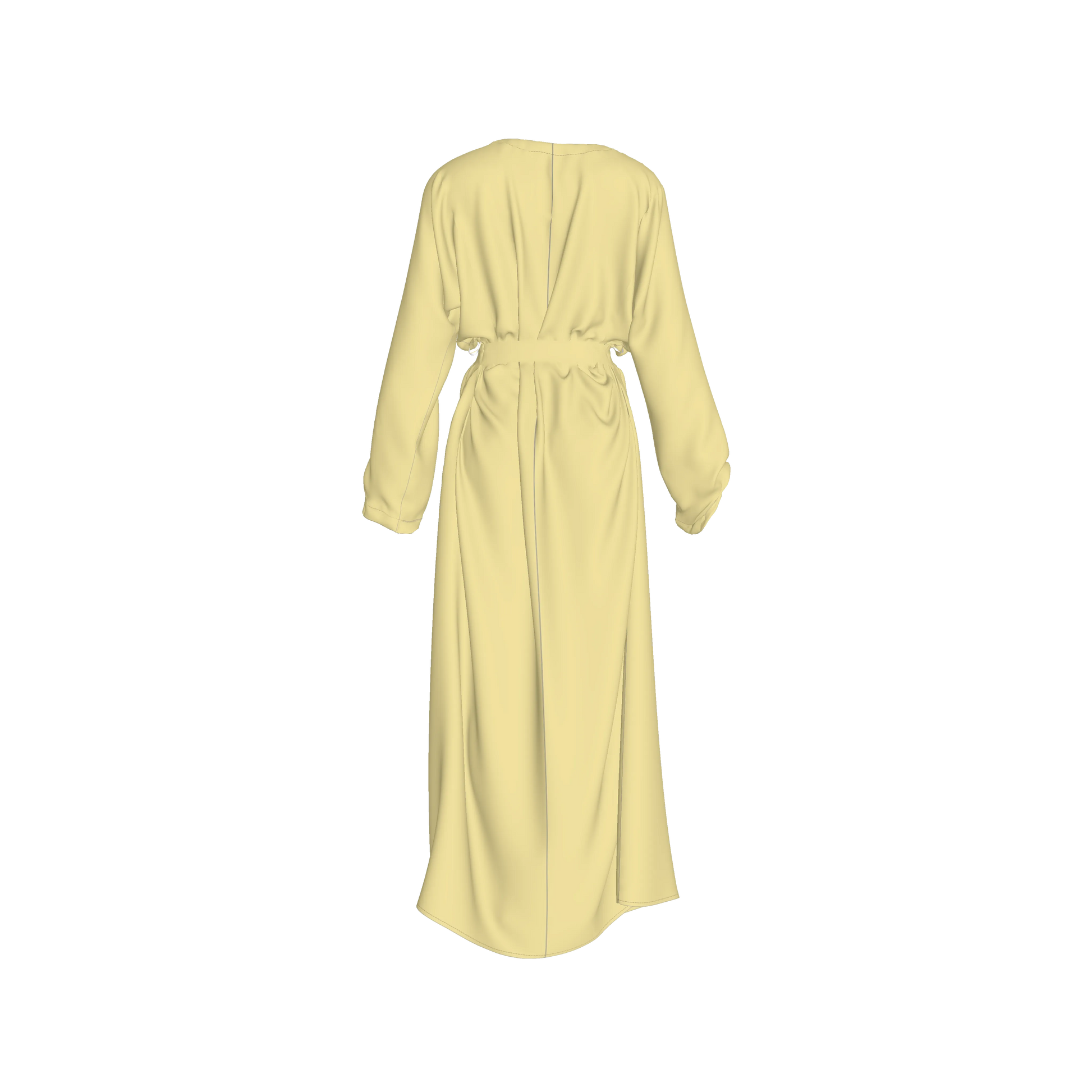 L'EGNA RISING Abaya Dress (CREAM)