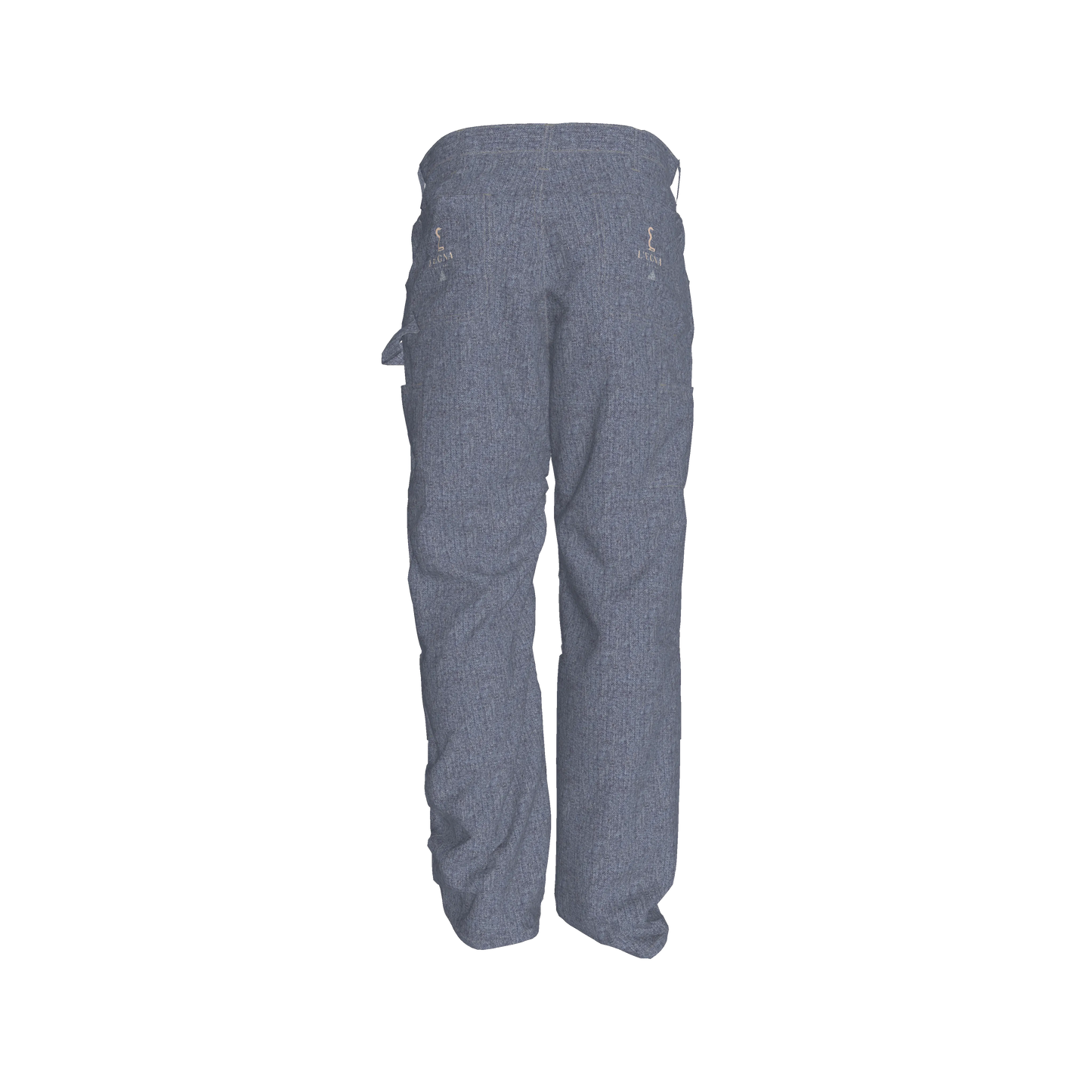 L'EGNA RISING BOXY (DK ACID BLUE) Carpenter DENIM