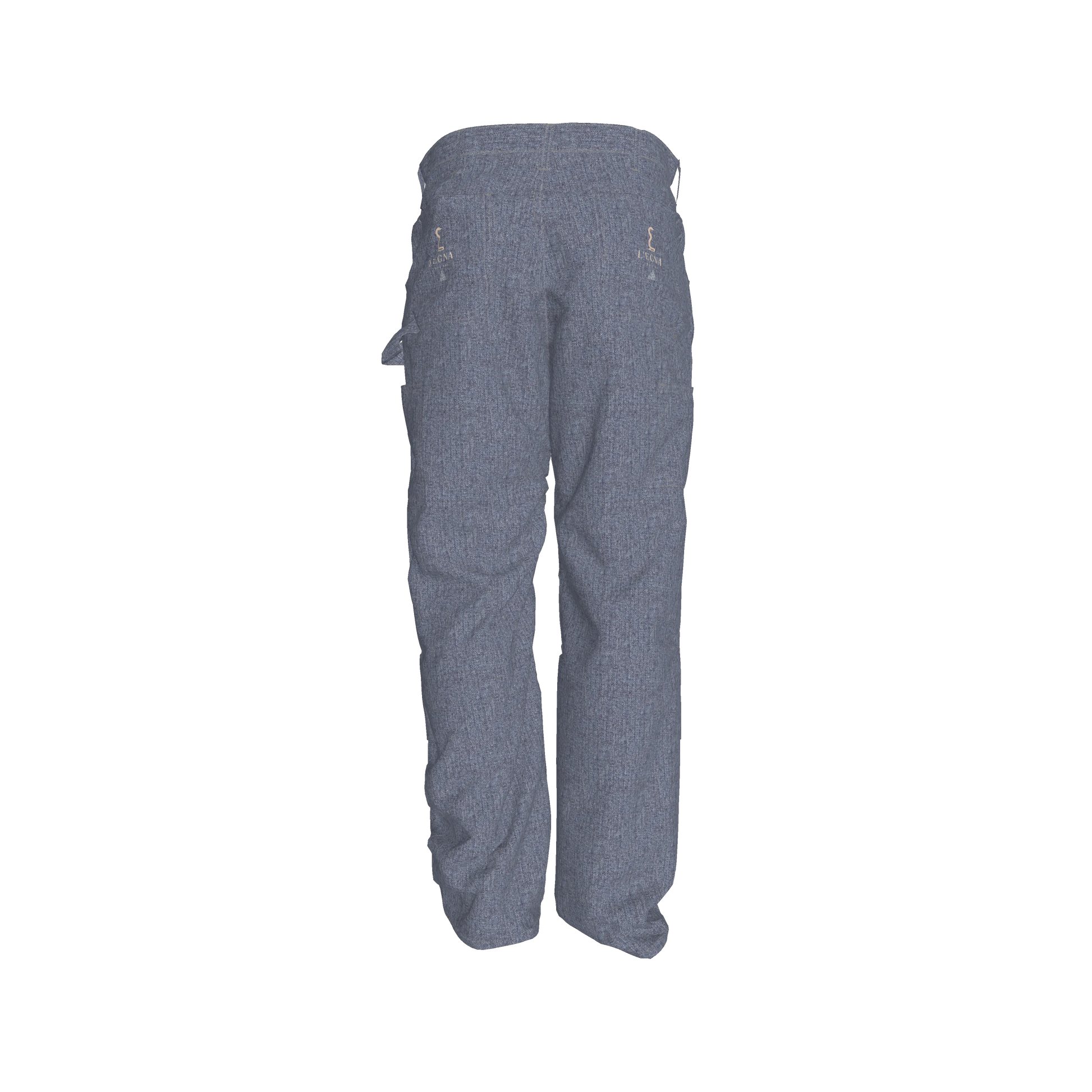 L'EGNA RISING BOXY (DK ACID BLUE) Carpenter DENIM