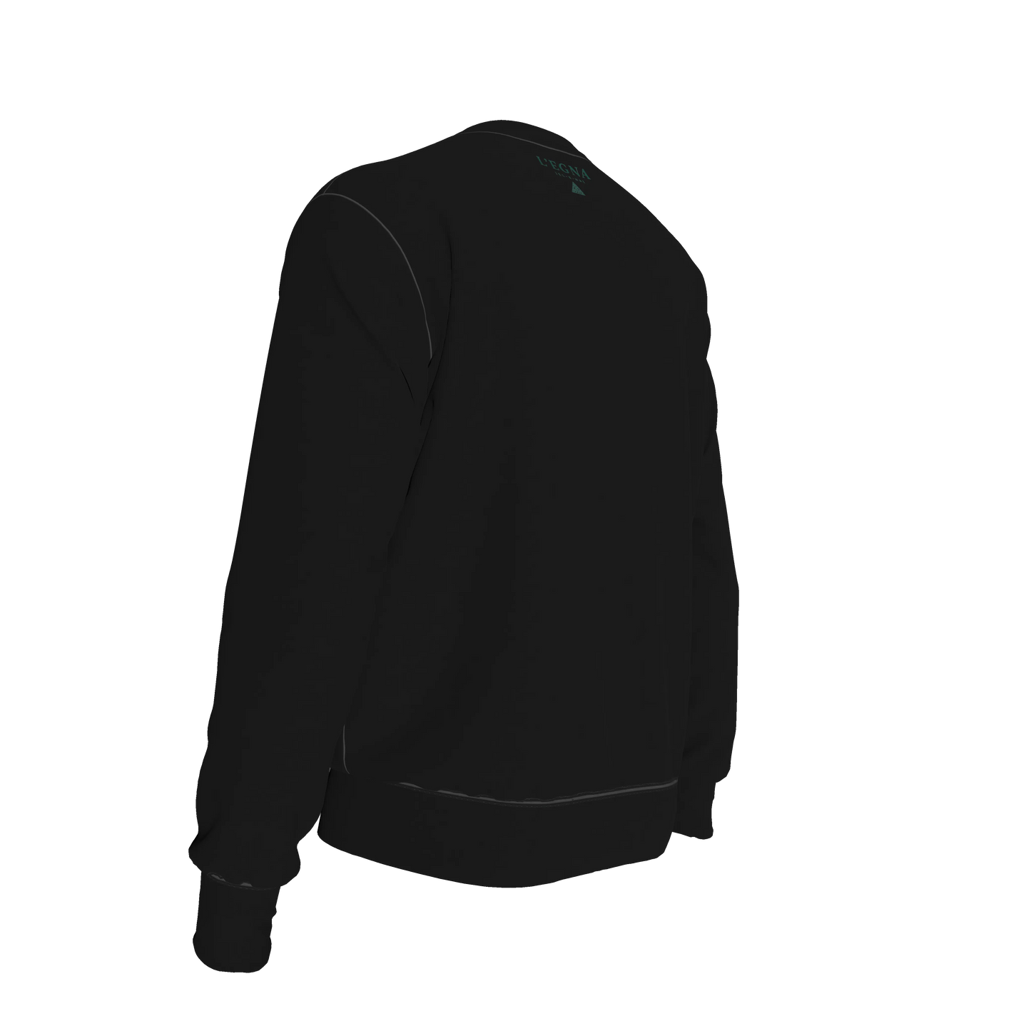 L'EGNA LOTUS RISING "BLACKOUT SIGNATURE" Crewneck Sweater