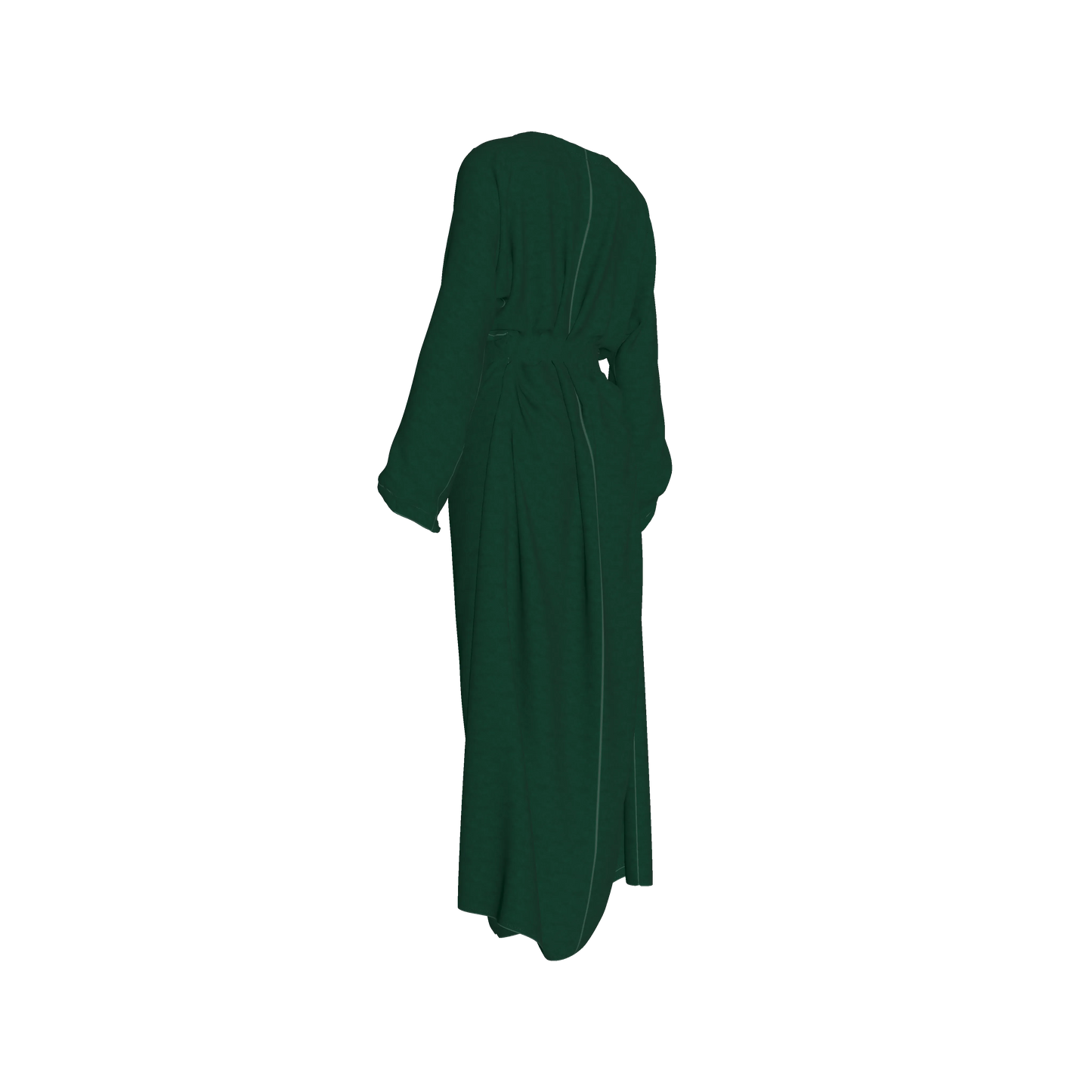 L'EGNA RISING Abaya Dress (Dark Green)
