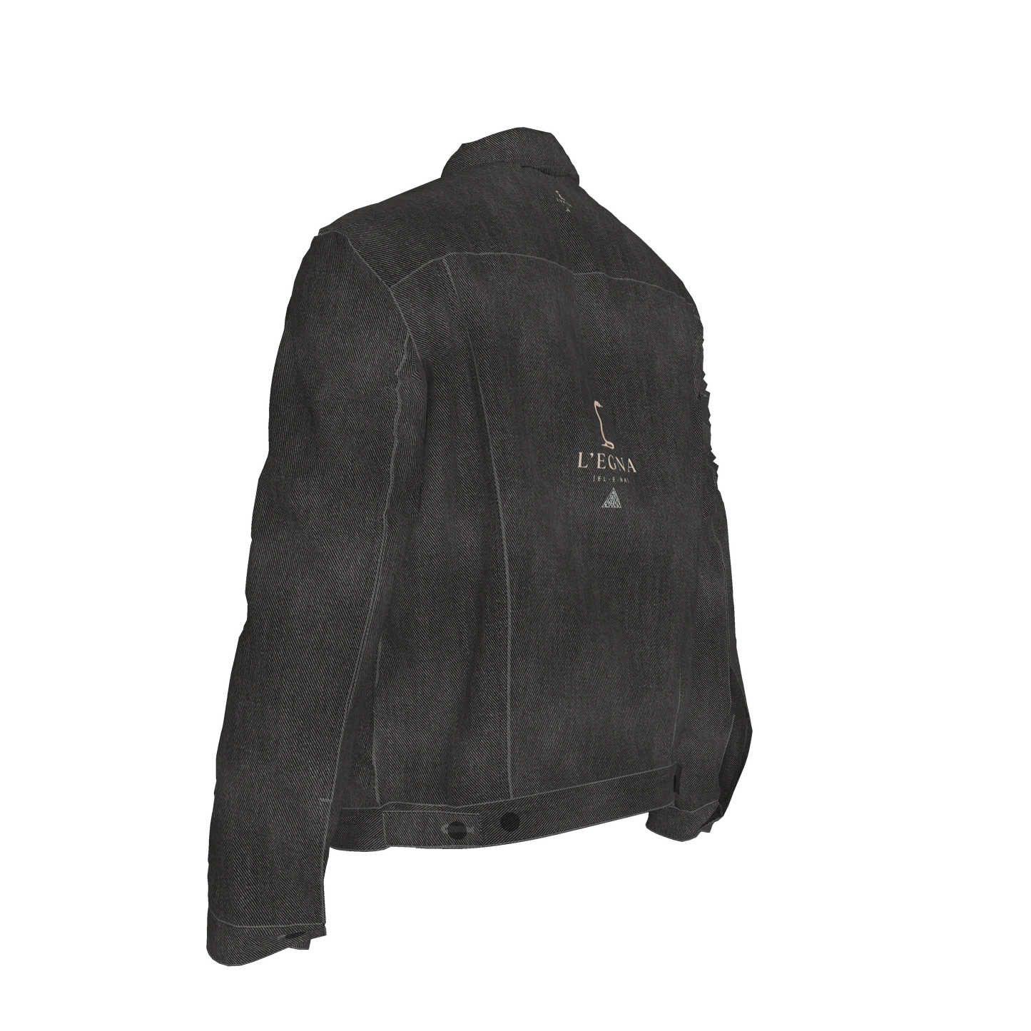 L'EGNA RISING 'CLASSIC BLACK' Jean Jacket