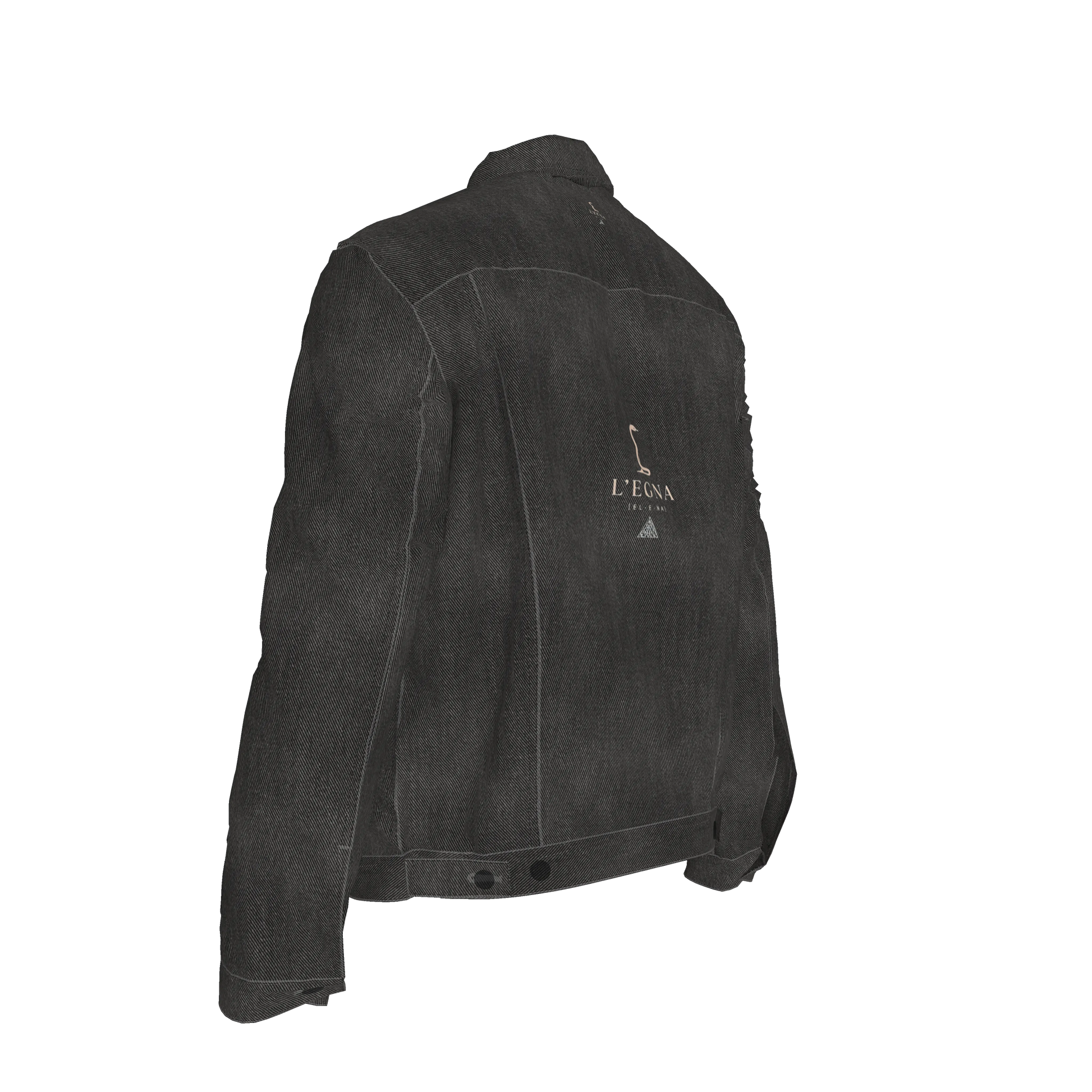 L'EGNA RISING 'CLASSIC BLACK' Jean Jacket