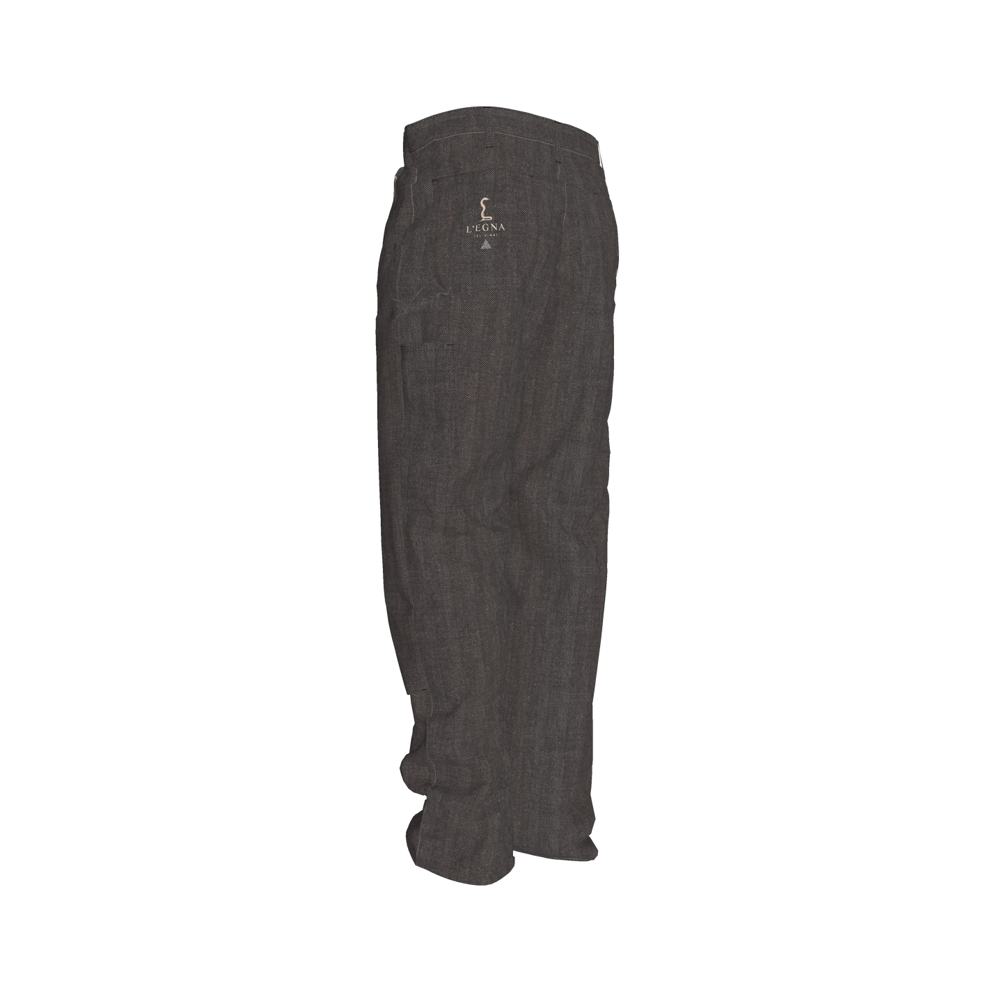 L'EGNA RISING BOXY (DARK GRAY) CARPENTER DENIM