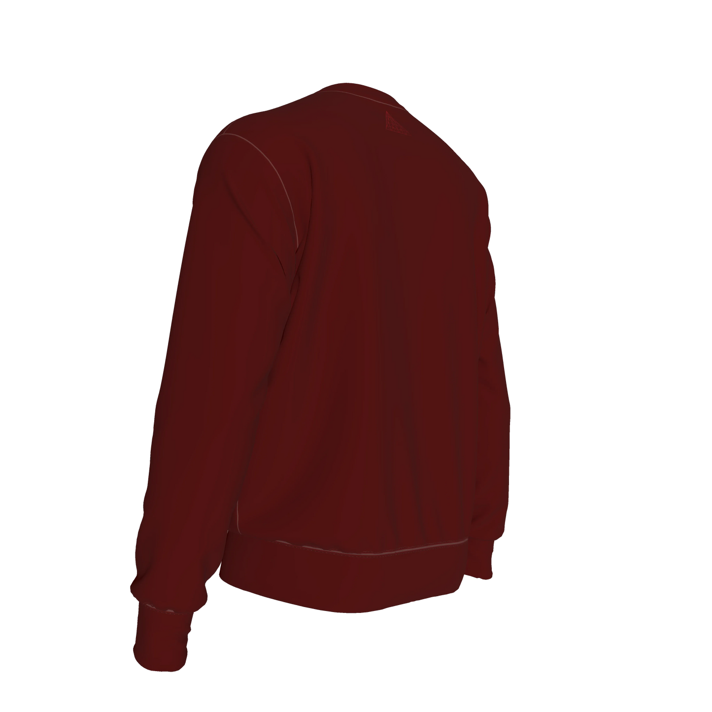 L'EGNA RISING 'Crimson Grace' Crewneck Sweater (BURGUNDY)