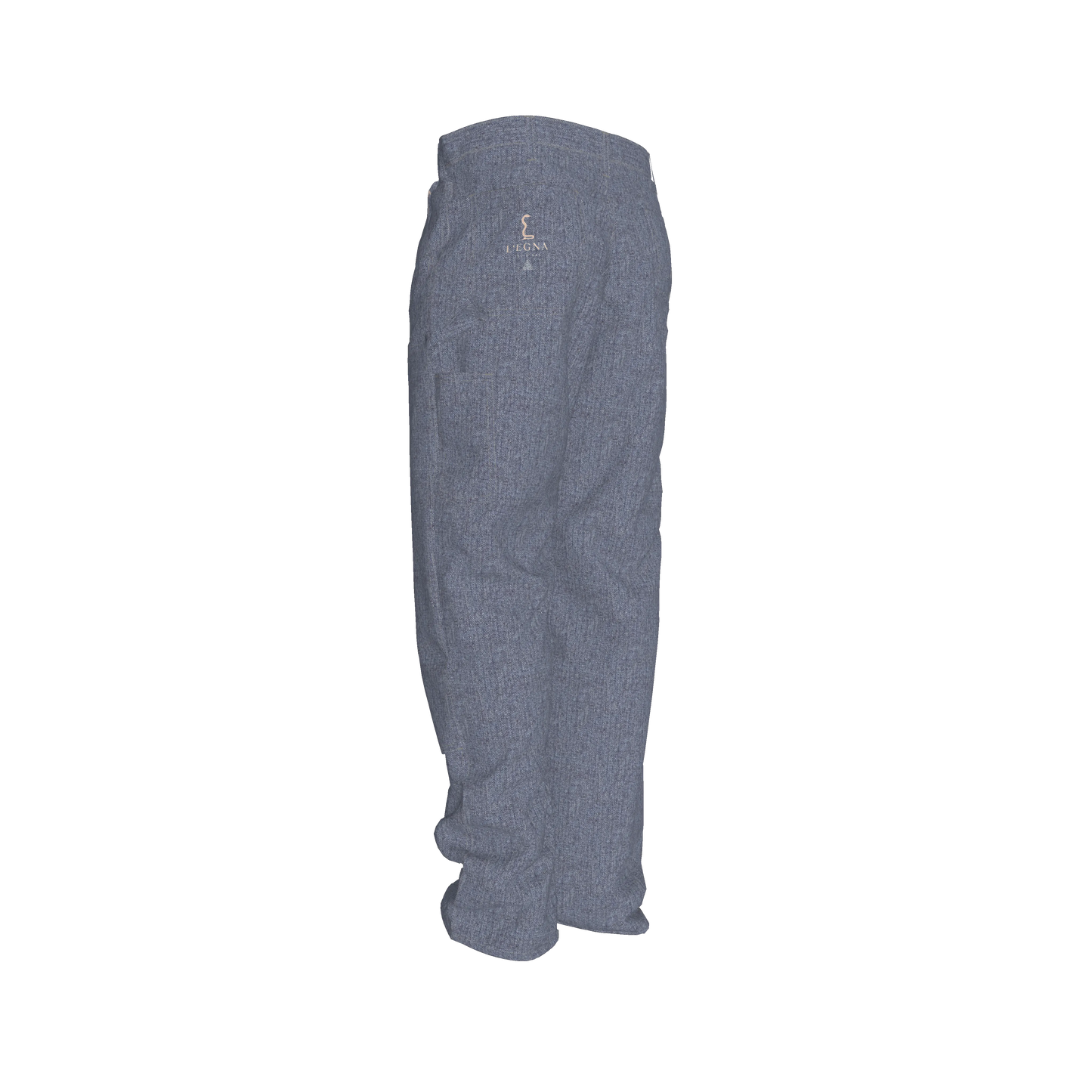 L'EGNA RISING BOXY (DK ACID BLUE) Carpenter DENIM