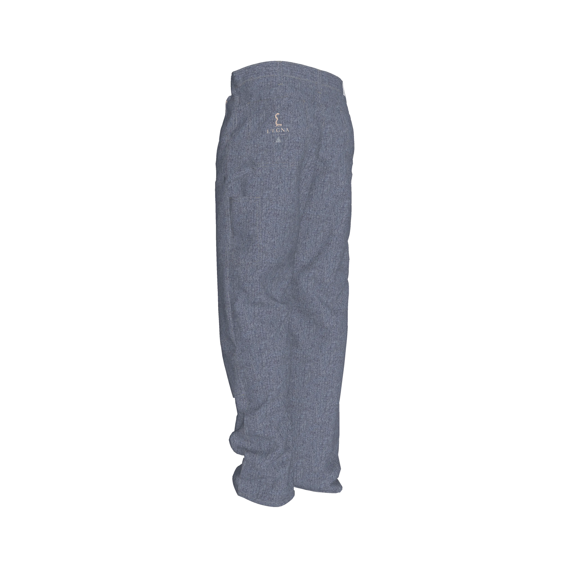 L'EGNA RISING BOXY (DK ACID BLUE) Carpenter DENIM