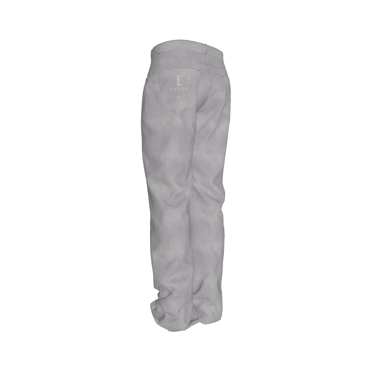 L'EGNA RISING (GRAY) FLARE JEANS