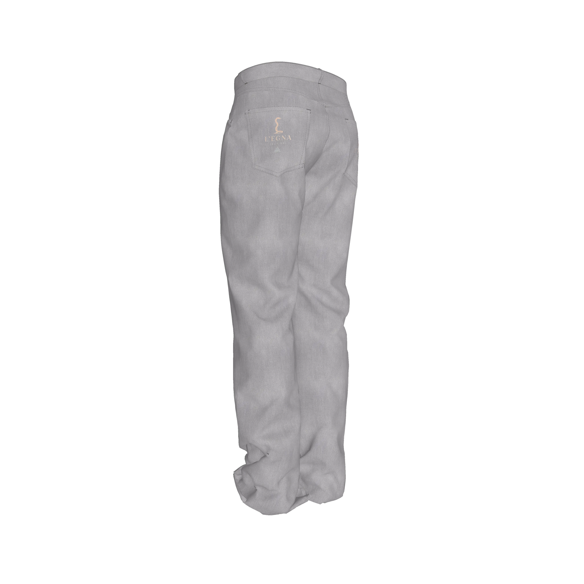 L'EGNA RISING (GRAY) FLARE JEANS