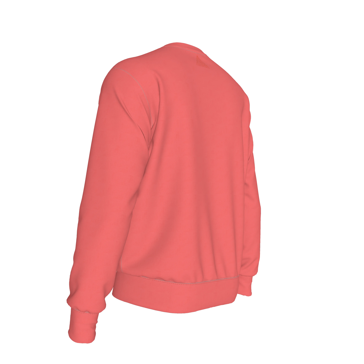L'EGNA RISING 'Rose Blush Veil' Crewneck Sweater (WATERMELON PINK)