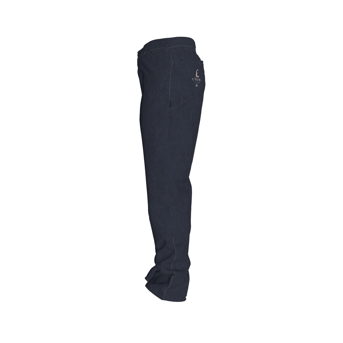 L'EGNA Rising Boxy Carpenter Denim Pant (Classic Blue)