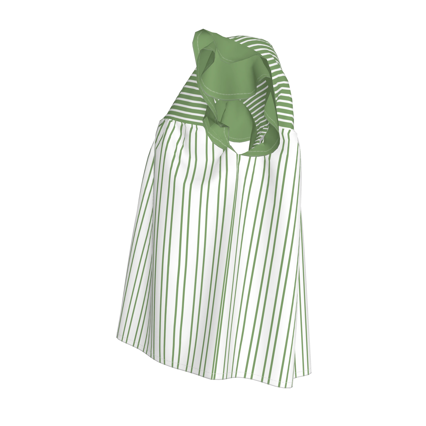 Ruffled Sleeve Top