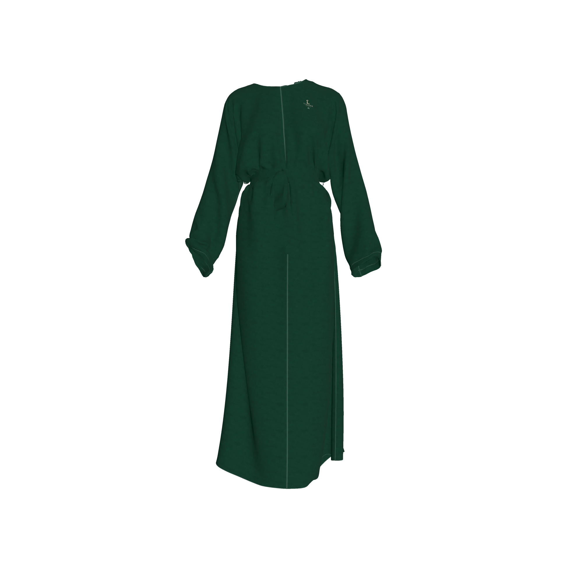 L'EGNA RISING Abaya Dress (Dark Green)